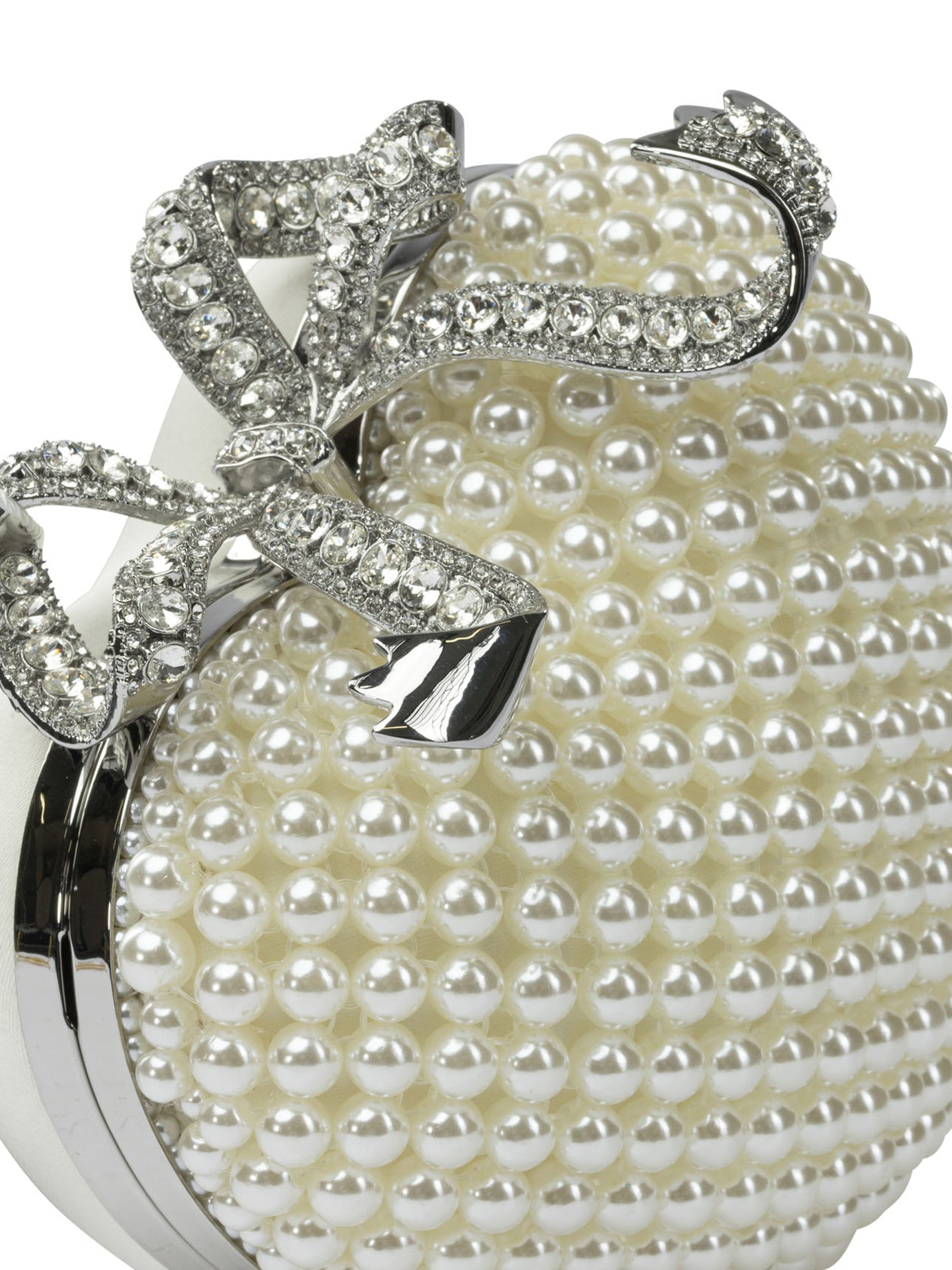 SELF-PORTRAIT Mini Heart-Shaped Clutch