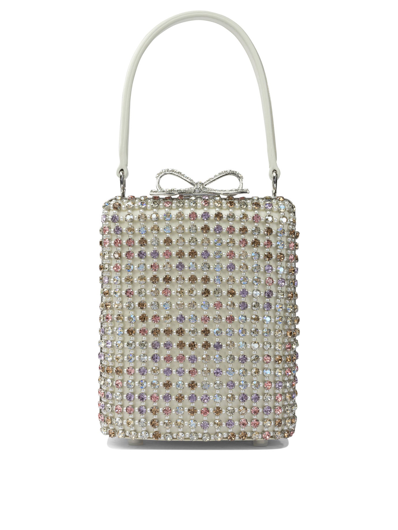 SELF-PORTRAIT Mini Multi-Crystal Handbag