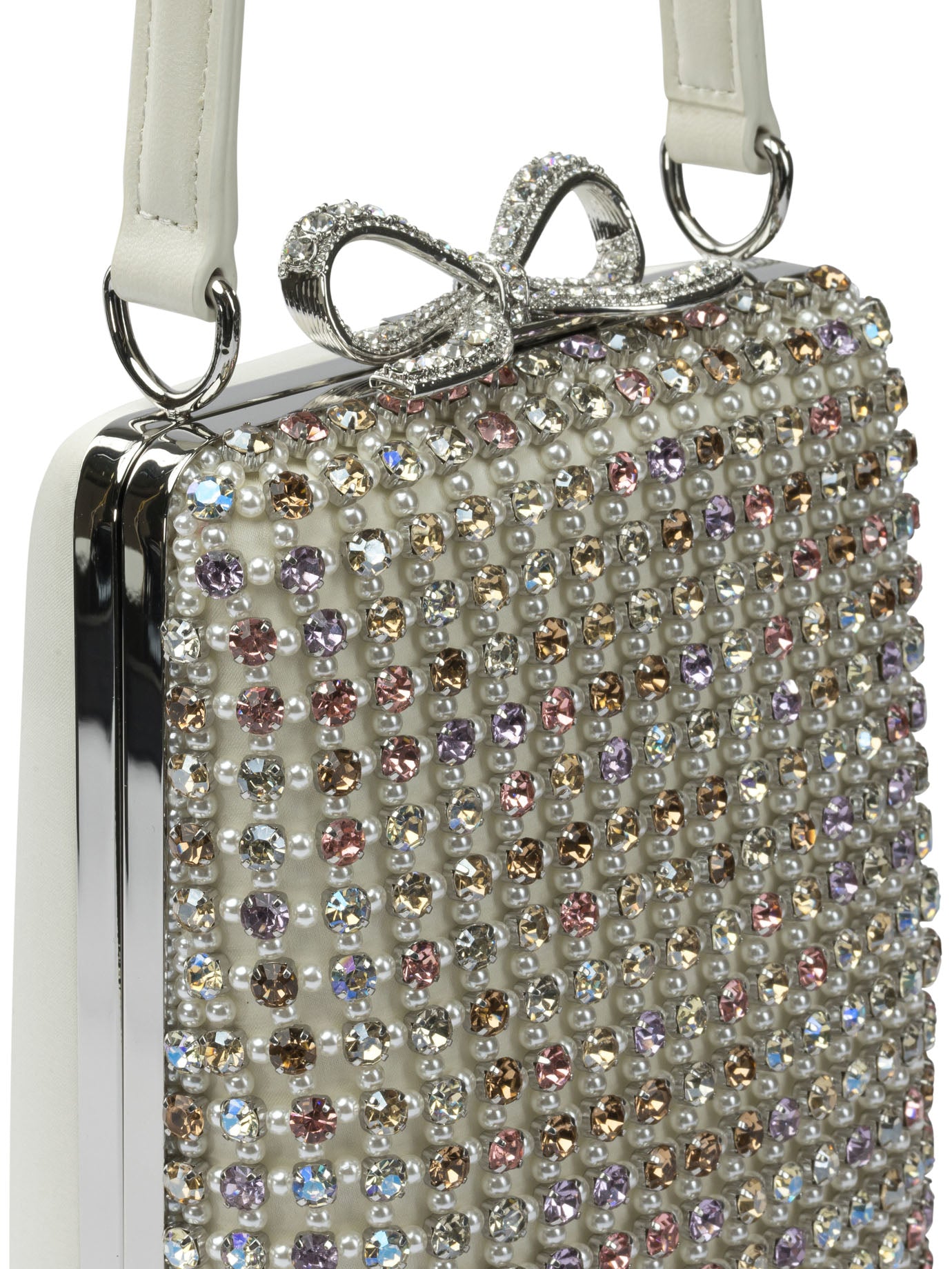 SELF-PORTRAIT Mini Multi-Crystal Handbag