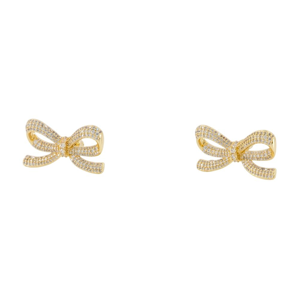 SELF-PORTRAIT Crystal Bow Mini Earrings