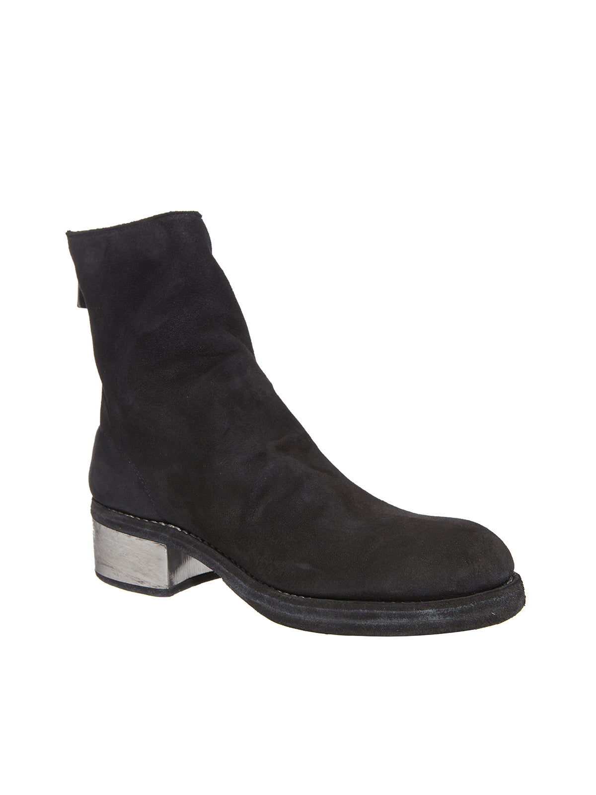 GUIDI Chic Mini Boots with Back Zip for Women