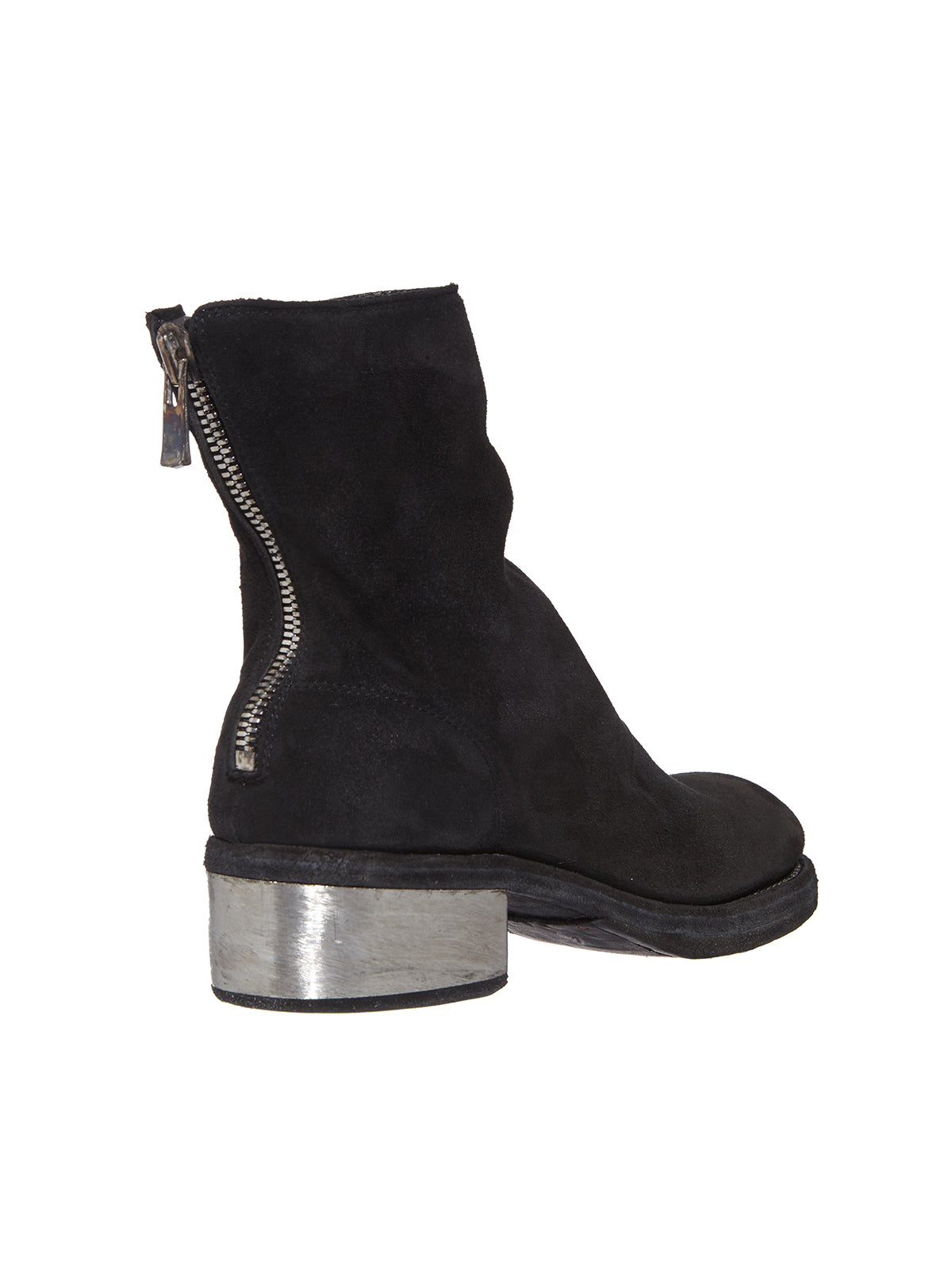 GUIDI Chic Mini Boots with Back Zip for Women