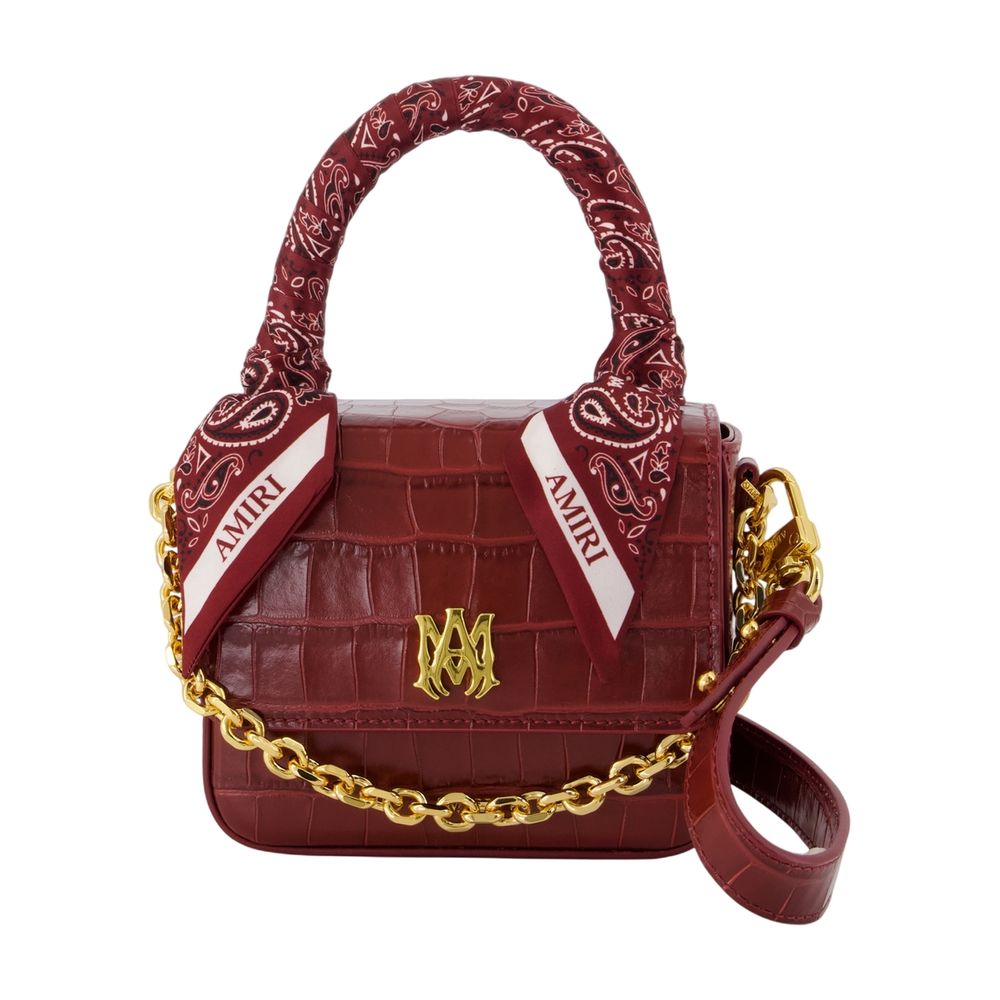 AMIRI Mini Leather Pouch for Women