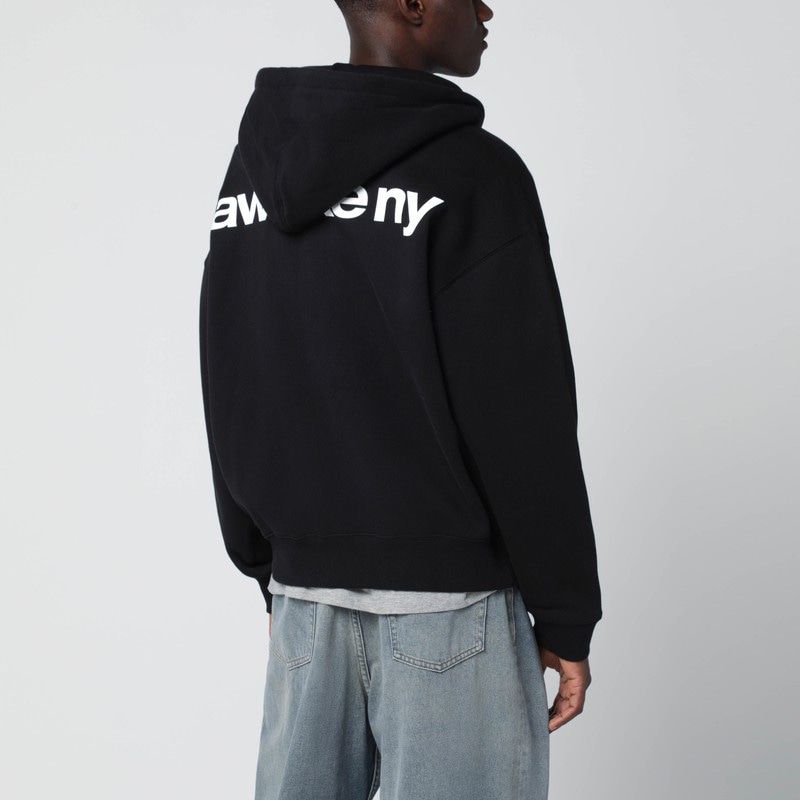 AWAKE NY Hooded Sweatshirt with Logo Print