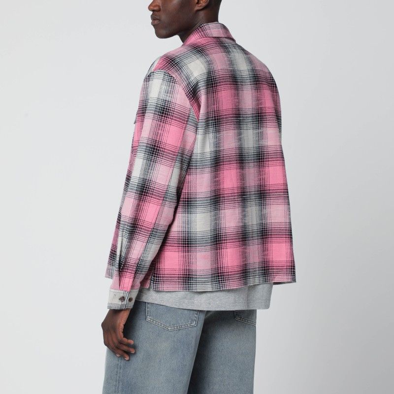 AWAKE NY Checkered Design Flannel Shirt for Men - Fall/Winter 2025