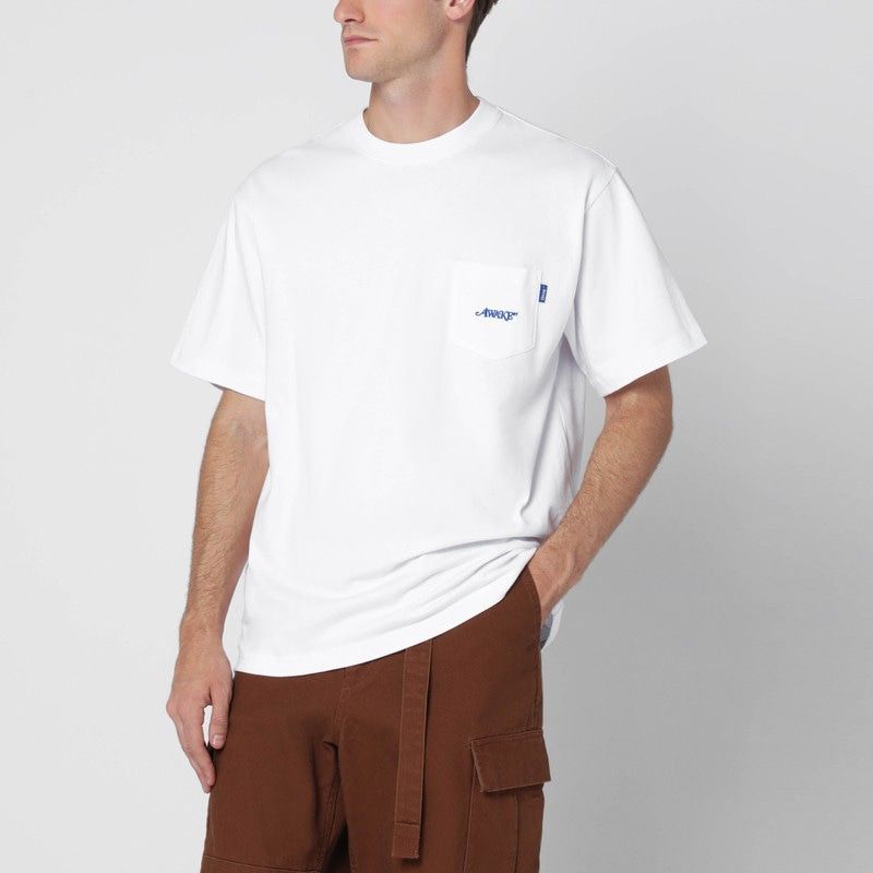 AWAKE NY Classic Crewneck T-Shirt with Logo