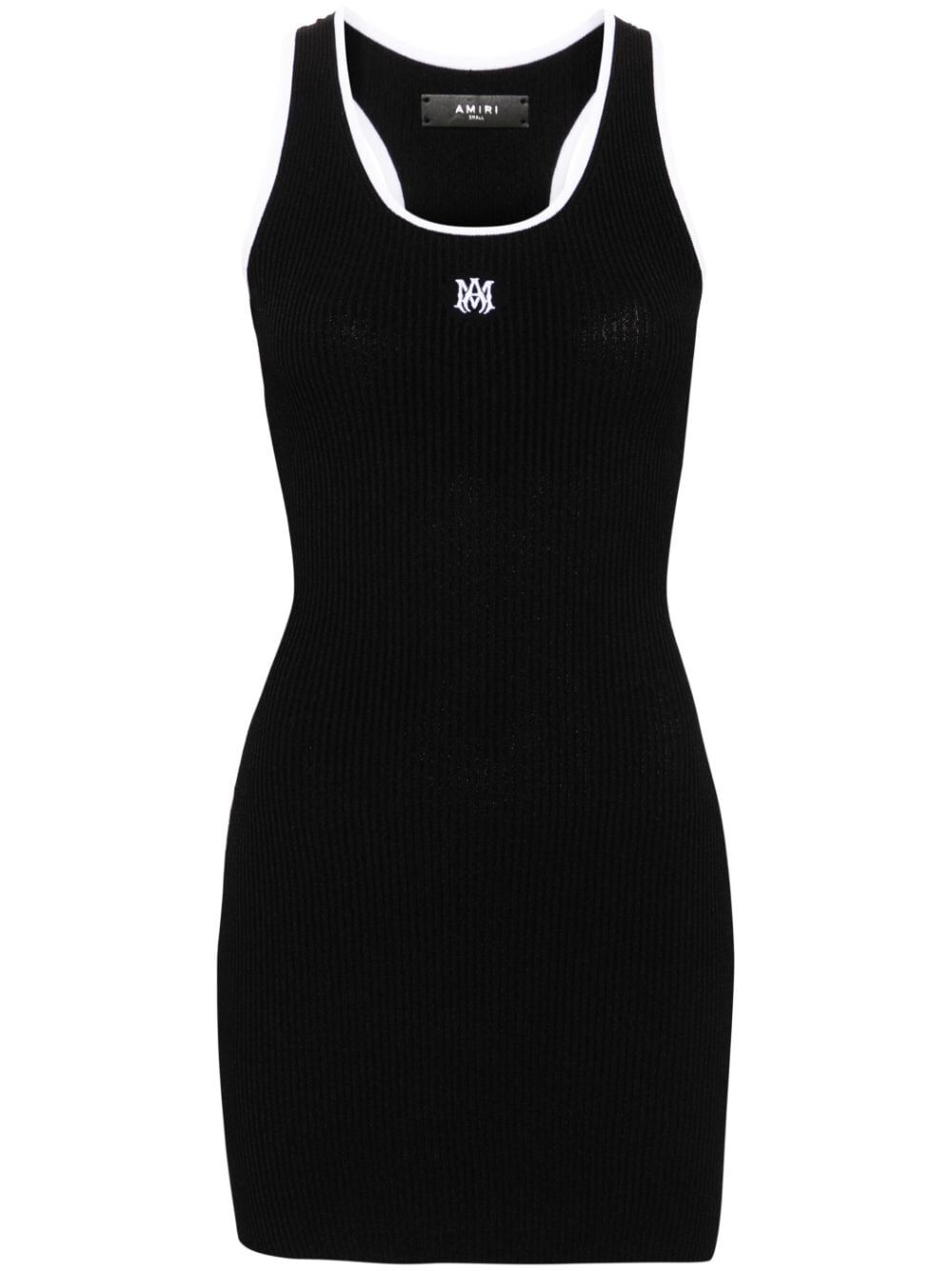 AMIRI Knit Rib Mini Dress