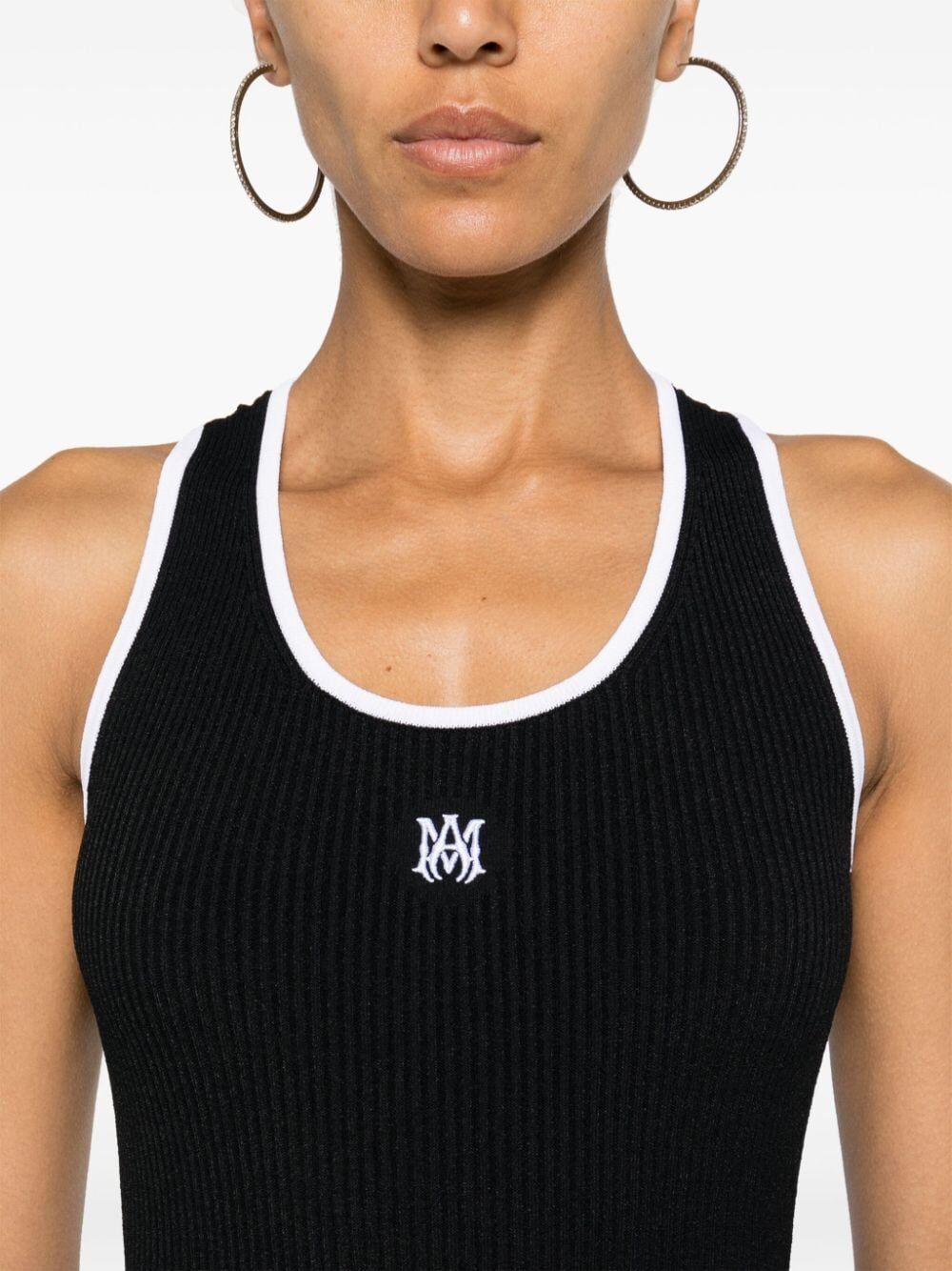 AMIRI Knit Rib Mini Dress