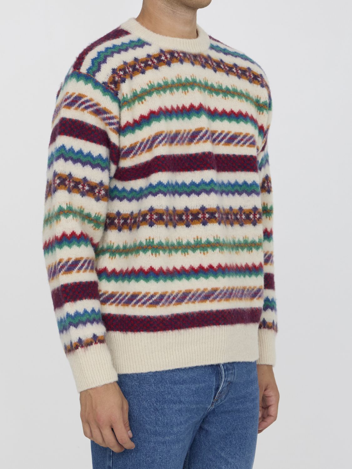 HOWLIN Woolen Wonder Sweater - Long-Sleeved Crewneck
