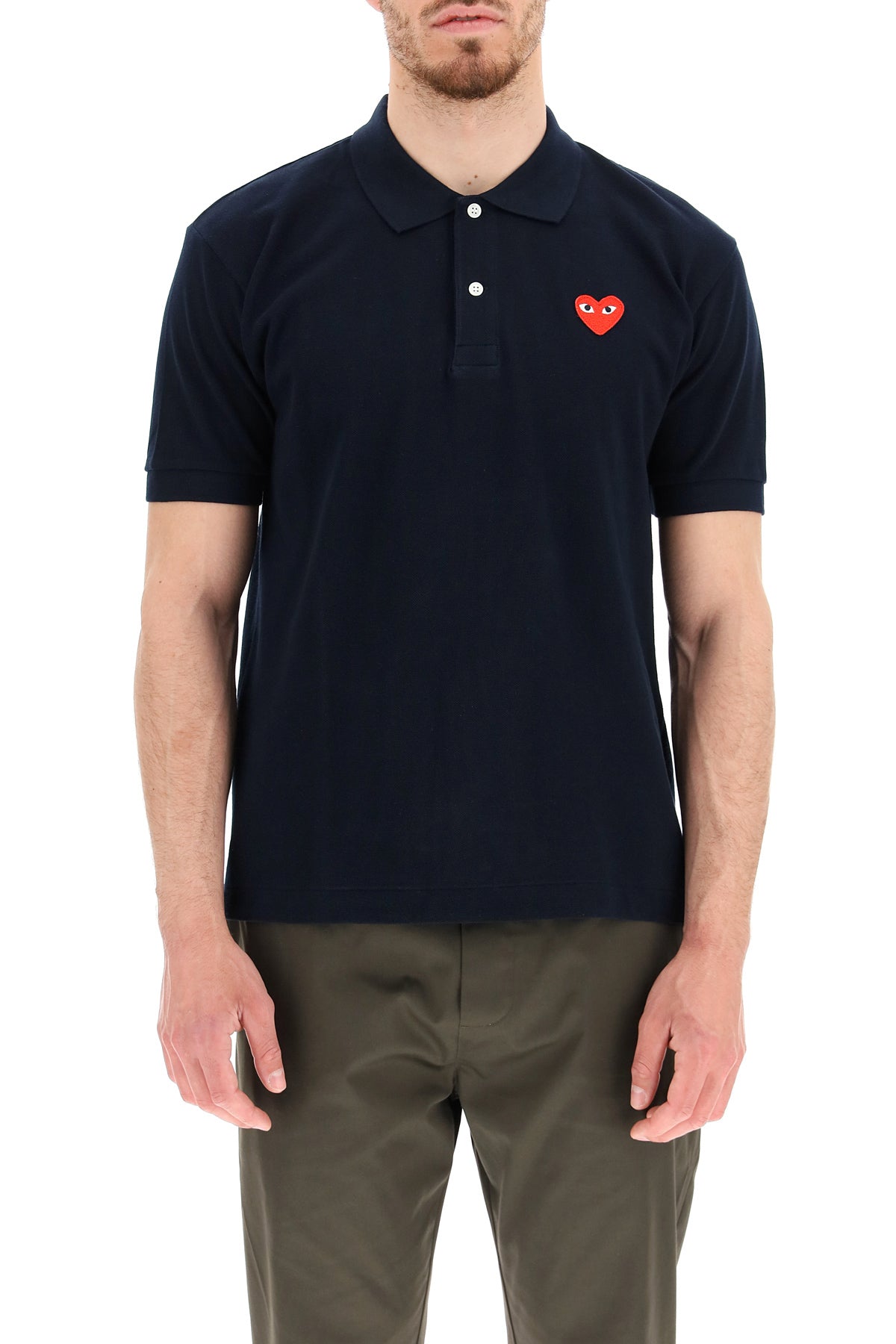 COMME DES GARÇONS PLAY Emblem T-Shirt for Men - SS25