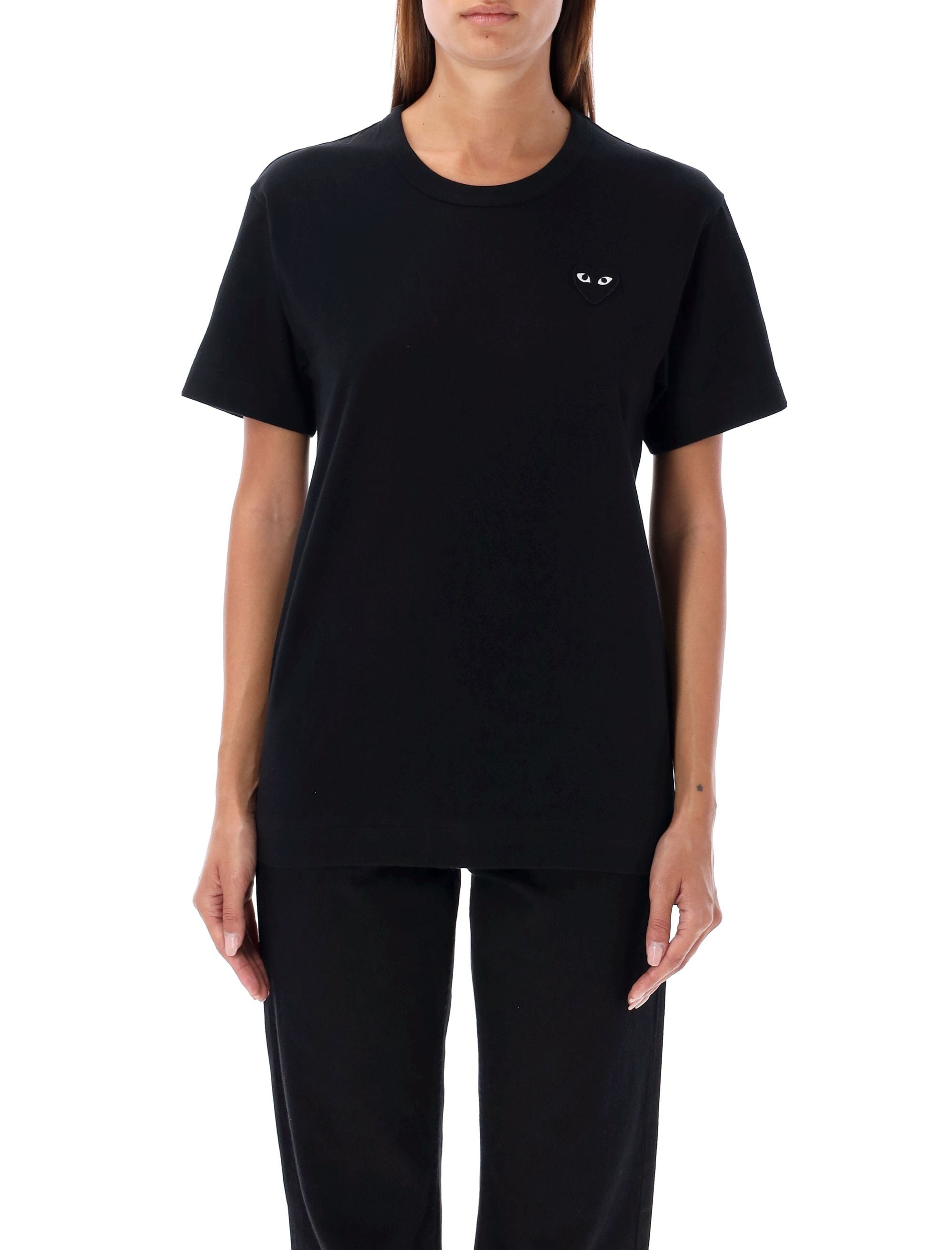 COMME DES GARÇONS PLAY Heart Patch Mini T-Shirt - Short Sleeve