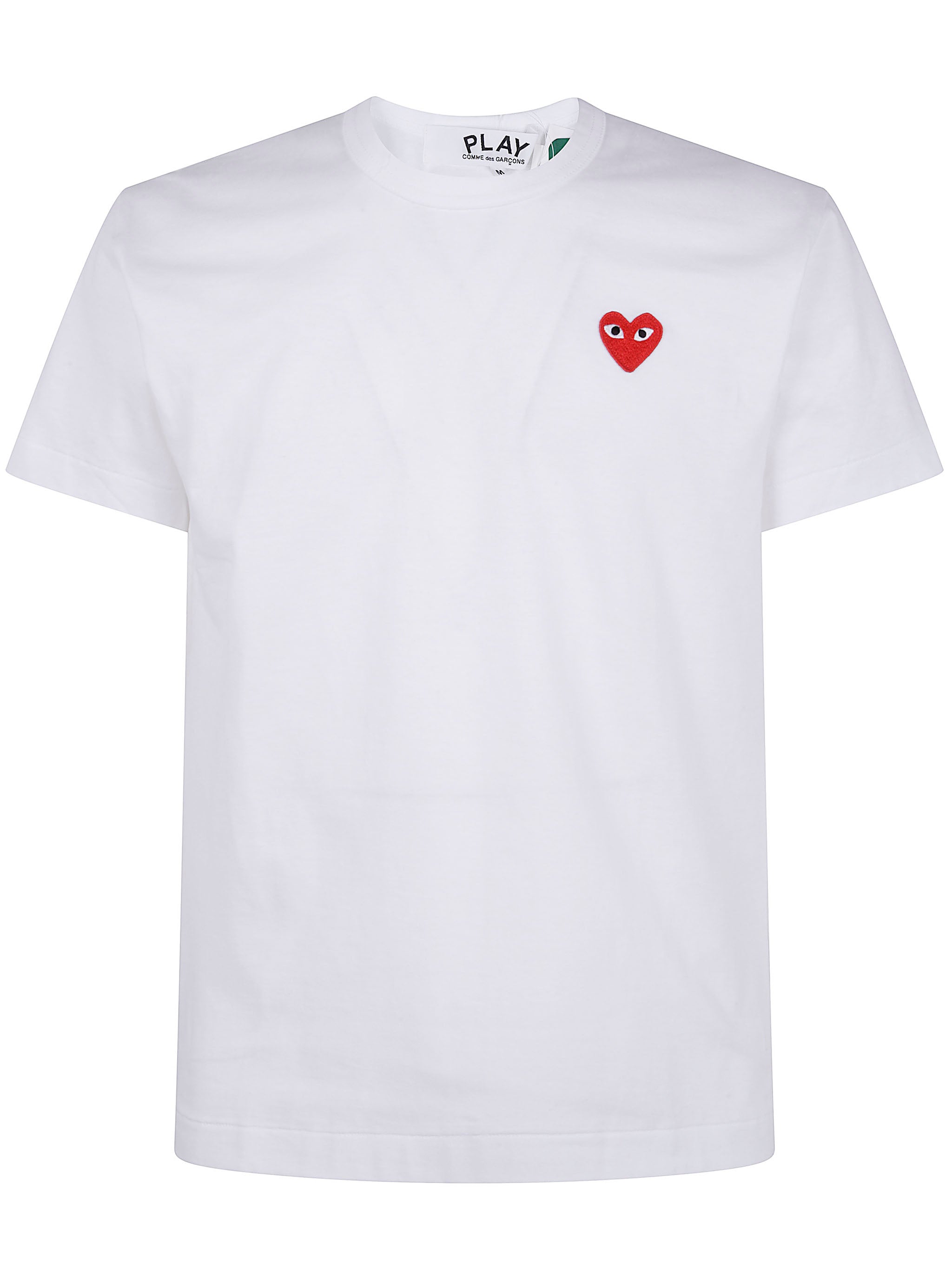 COMME DES GARÇONS PLAY Classic Heart Patch Tee - Short Sleeve