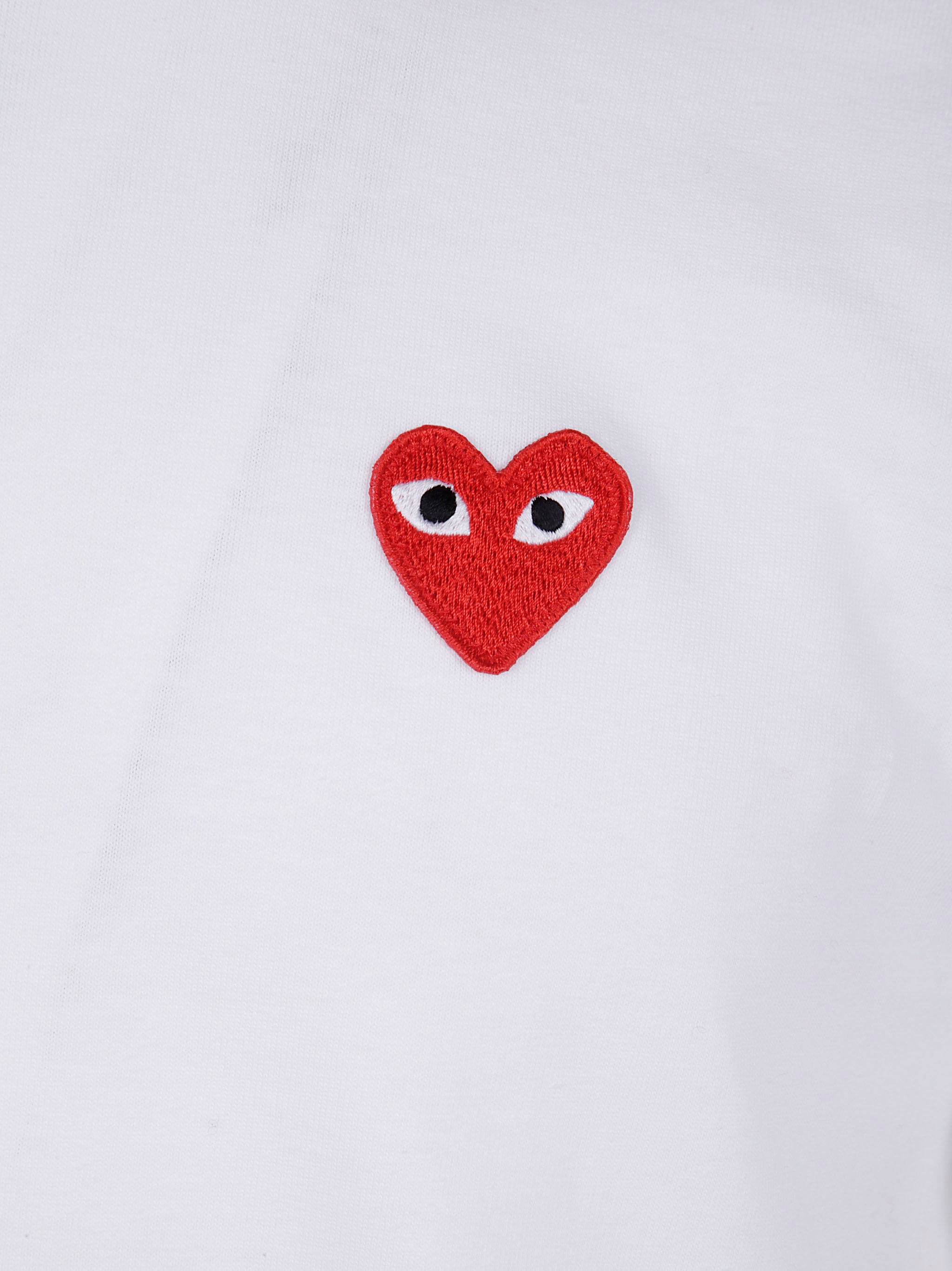 COMME DES GARÇONS PLAY Classic Heart Patch Tee - Short Sleeve