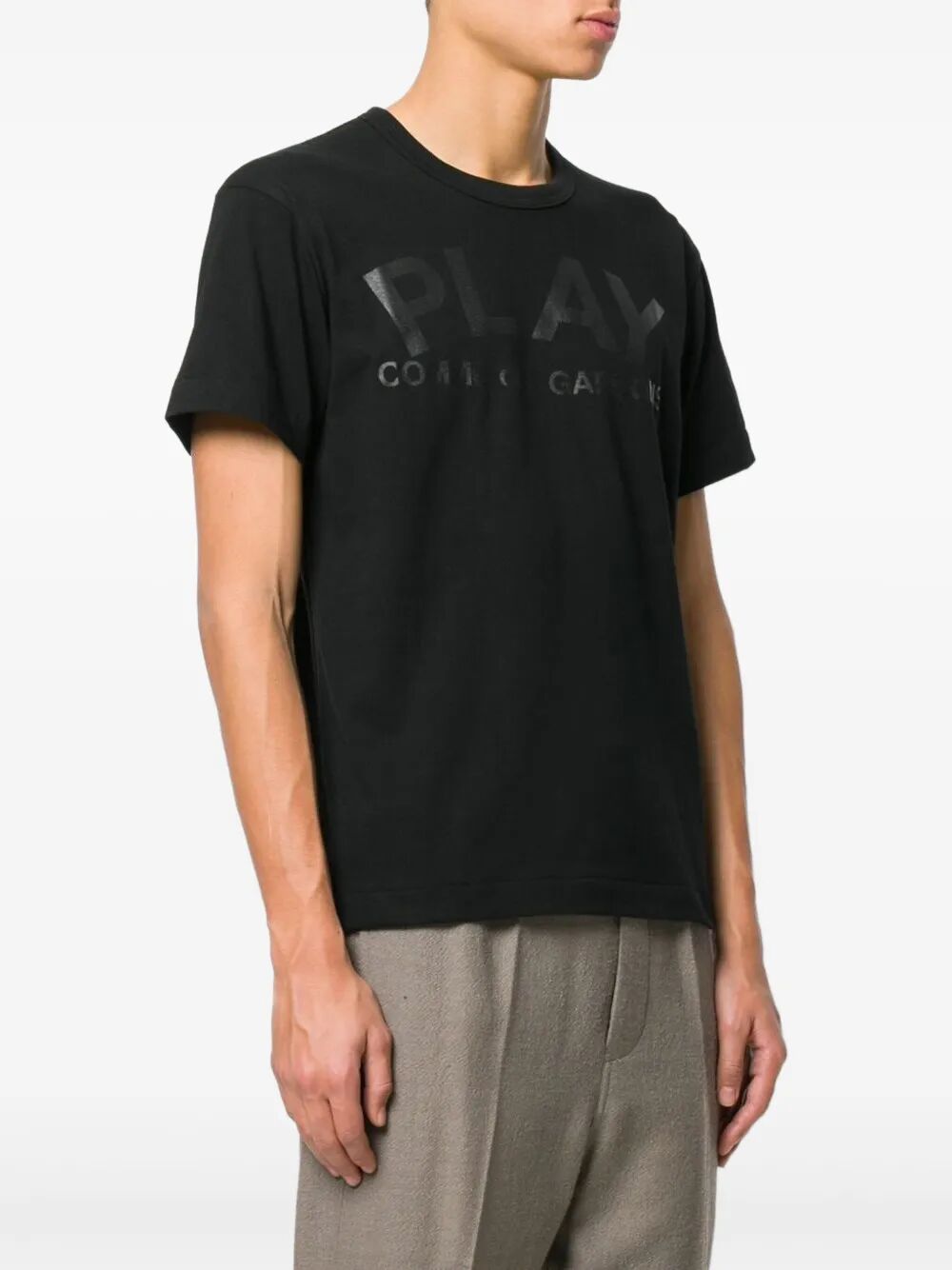 COMME DES GARÇONS PLAY Logo Print T-Shirt - Unisex