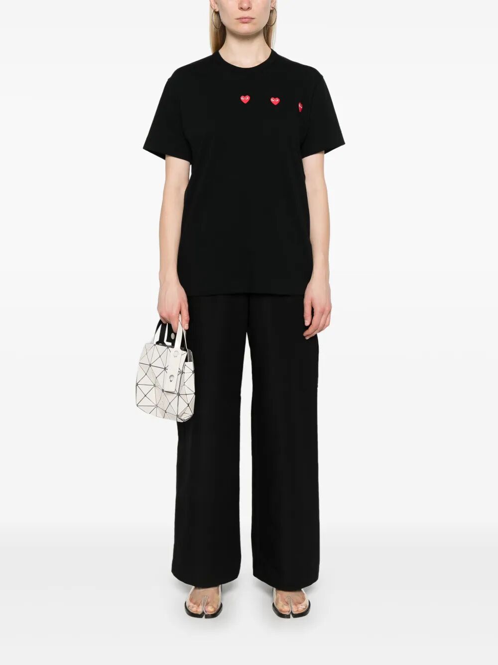 COMME DES GARÇONS PLAY Logo Print T-Shirt - Unisex