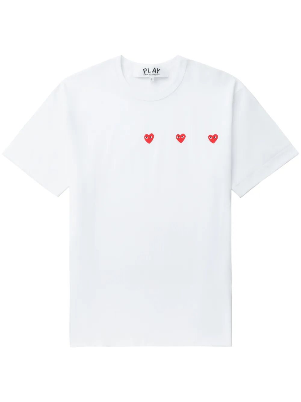 COMME DES GARÇONS PLAY Logo Print T-Shirt - Unisex