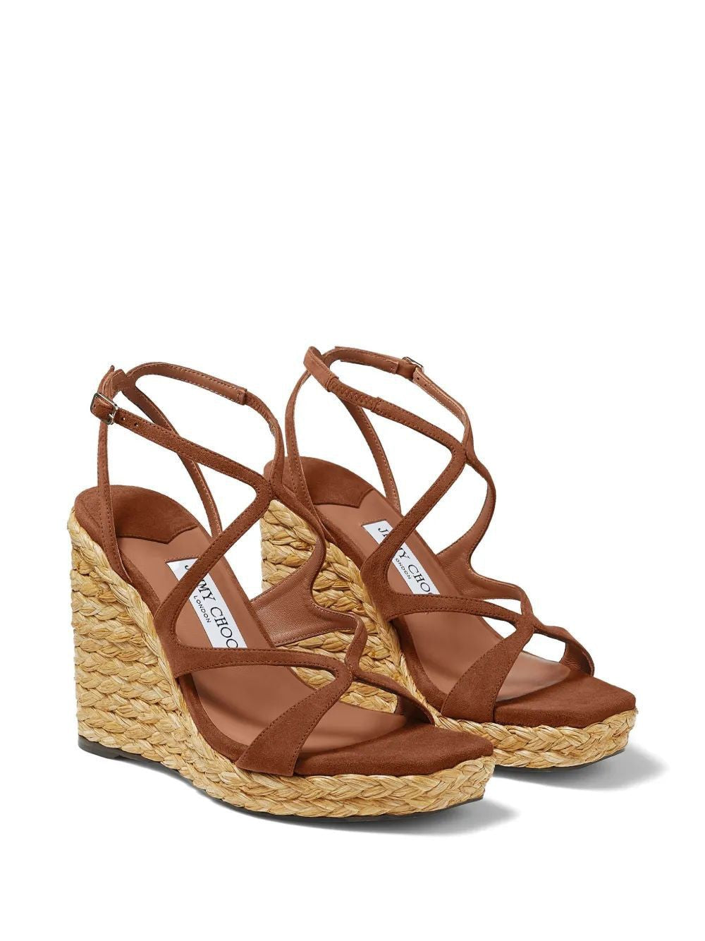 JIMMY CHOO Chic Wedge Sandals 8.5cm