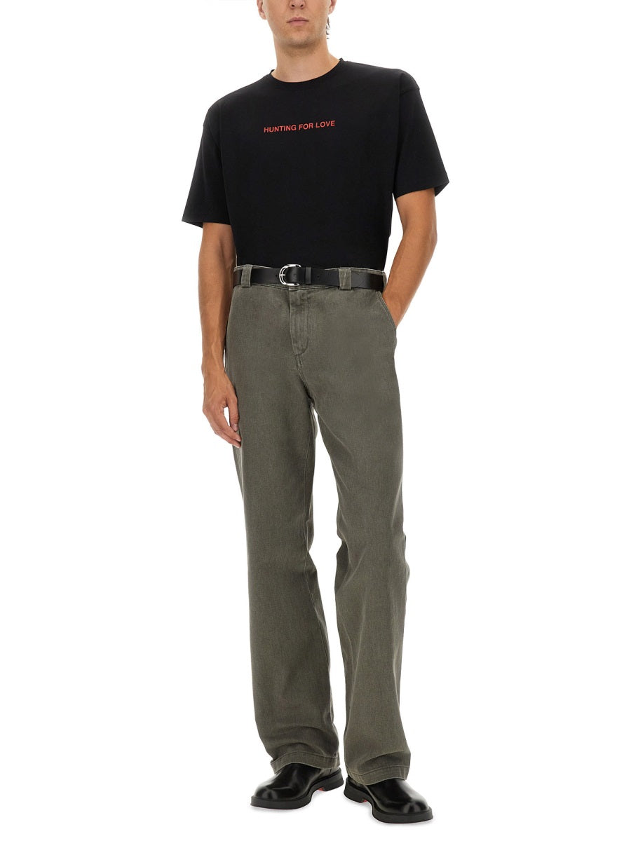 ASPESI Men's T-Shirt with 'Hunting for Love' Graphic - Size L