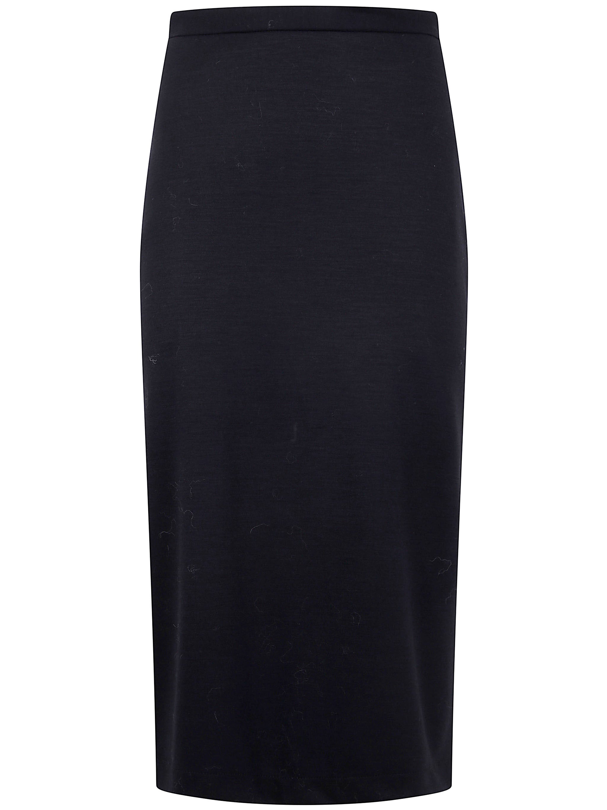 HARRIS WHARF LONDON Women's Midi Skirt in Superfine Merino Wool