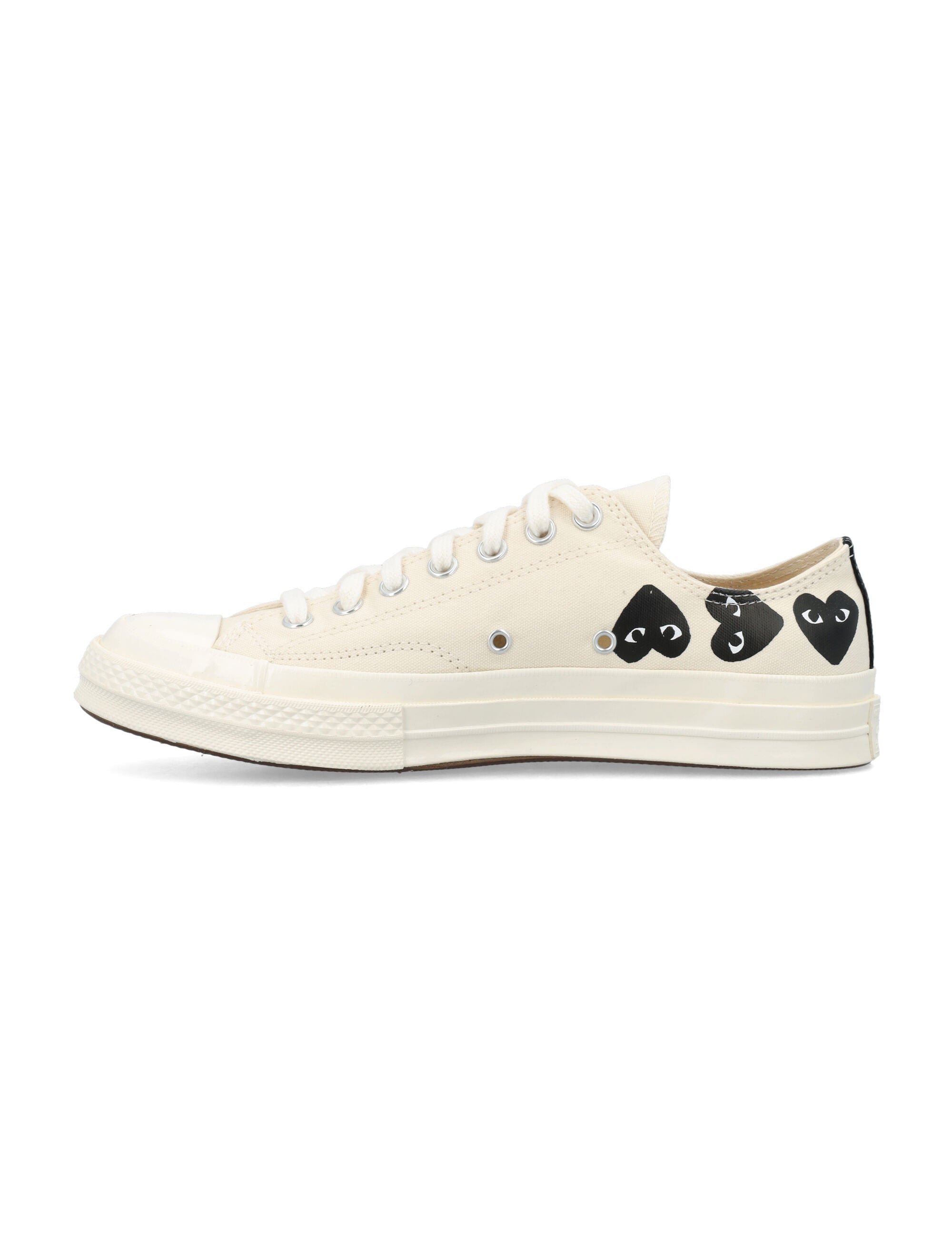 COMME DES GARÇONS PLAY Unisex Heart Print Sneakers - Limited Edition