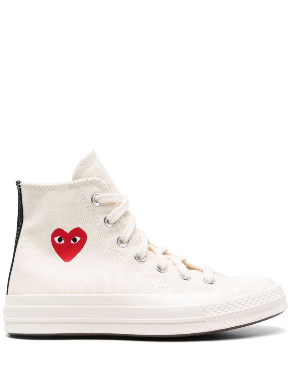 COMME DES GARÇONS PLAY High-Top Lace-Up Sneakers for Women