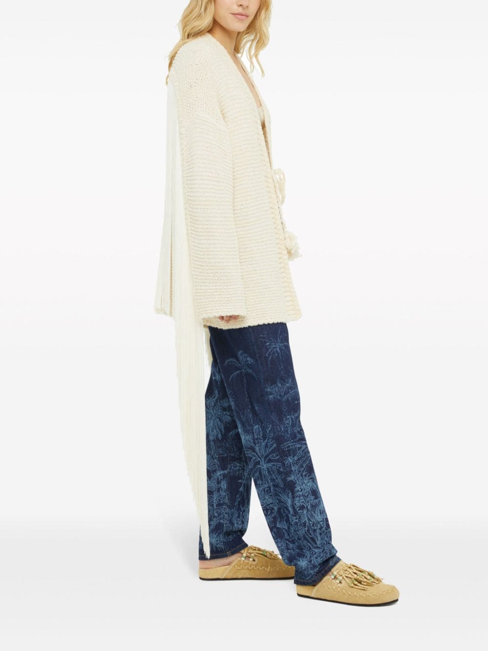 ALANUI Chic Fringed Cardigan