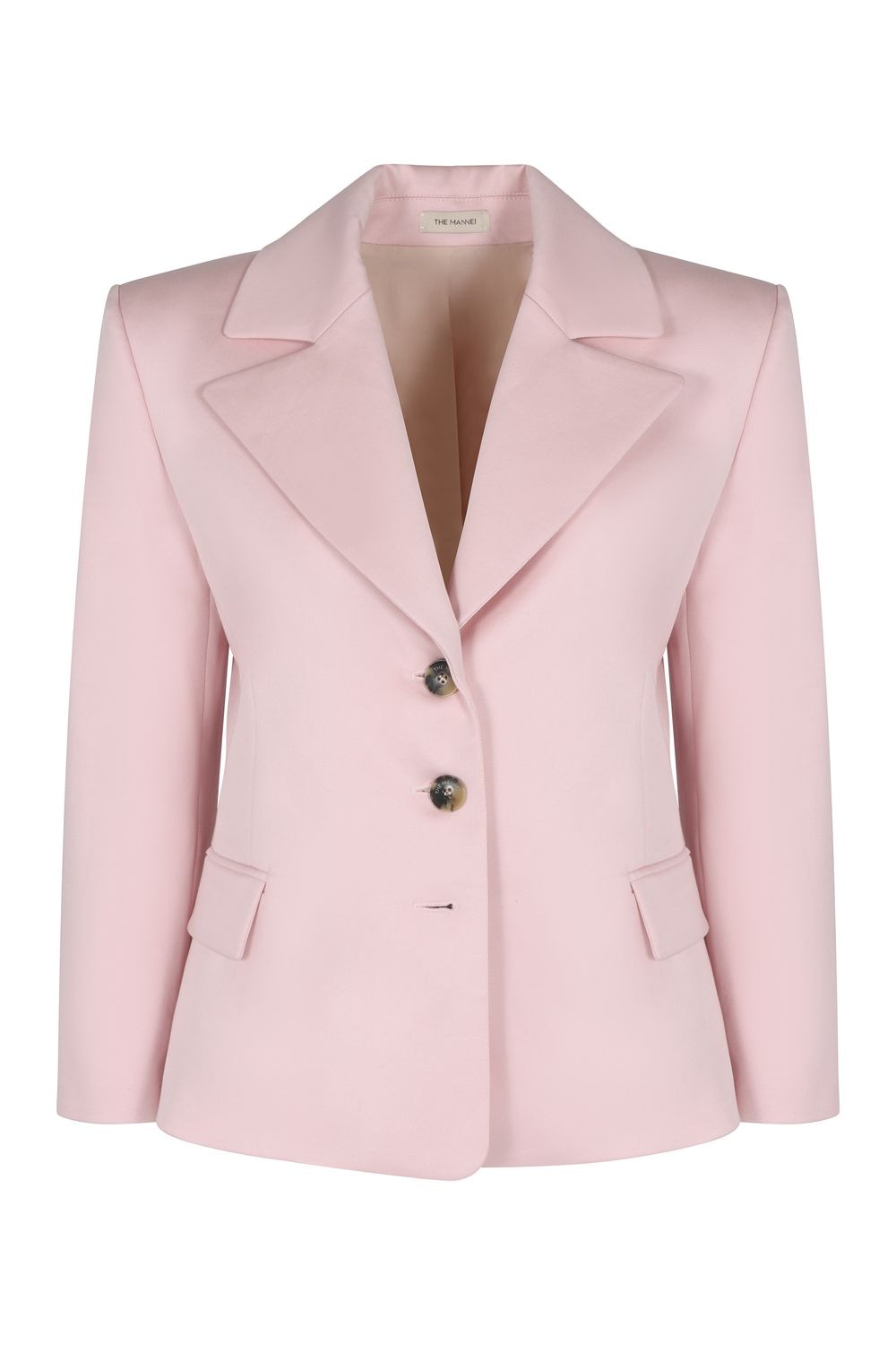 THE MANNEI Single-Breasted Three-Button Blazer for Women
