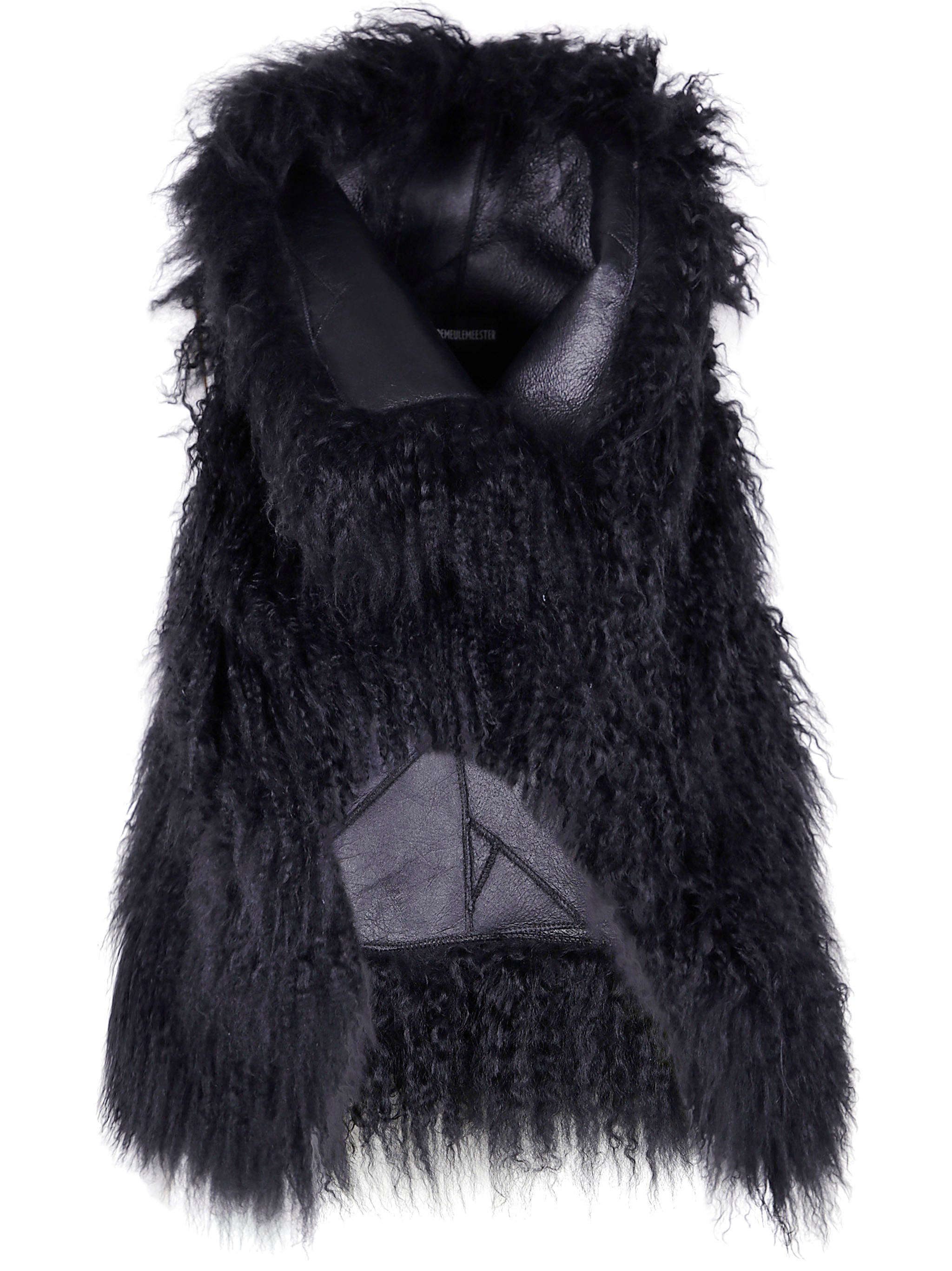 ANN DEMEULEMEESTER Shearling Waistcoat for Women