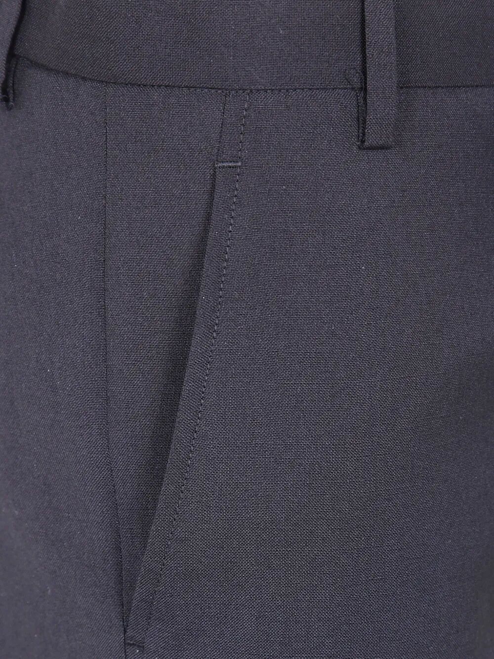 ANN DEMEULEMEESTER Raw Edge Cigarette Trousers