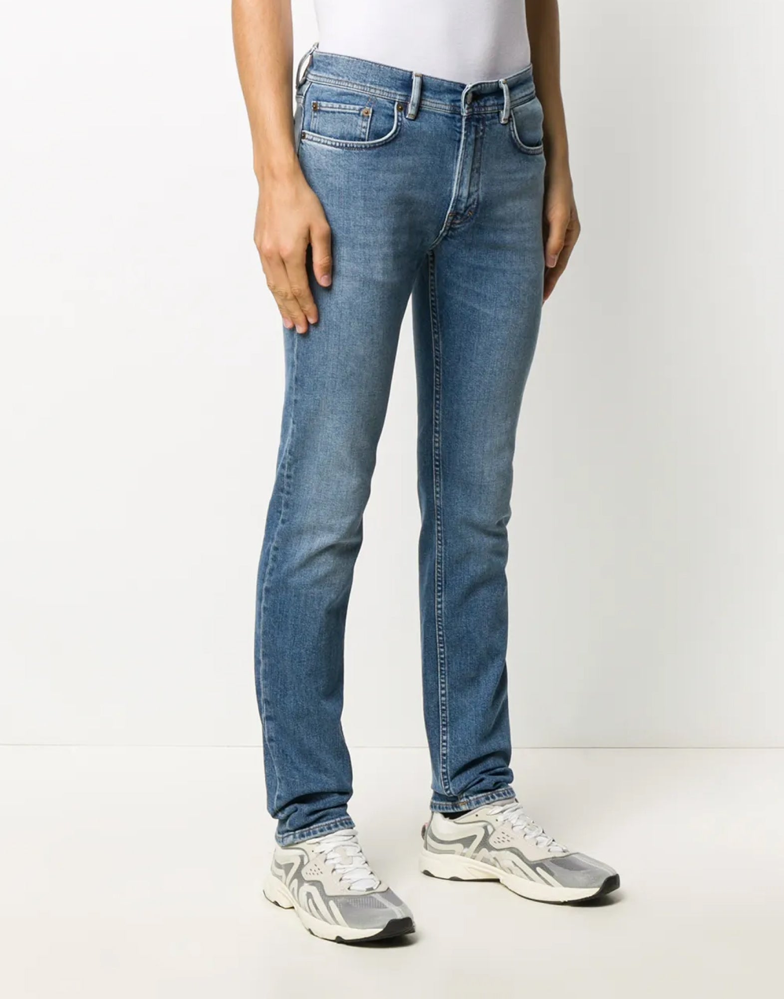 ACNE STUDIOS Skinny Fit Mini Jeans