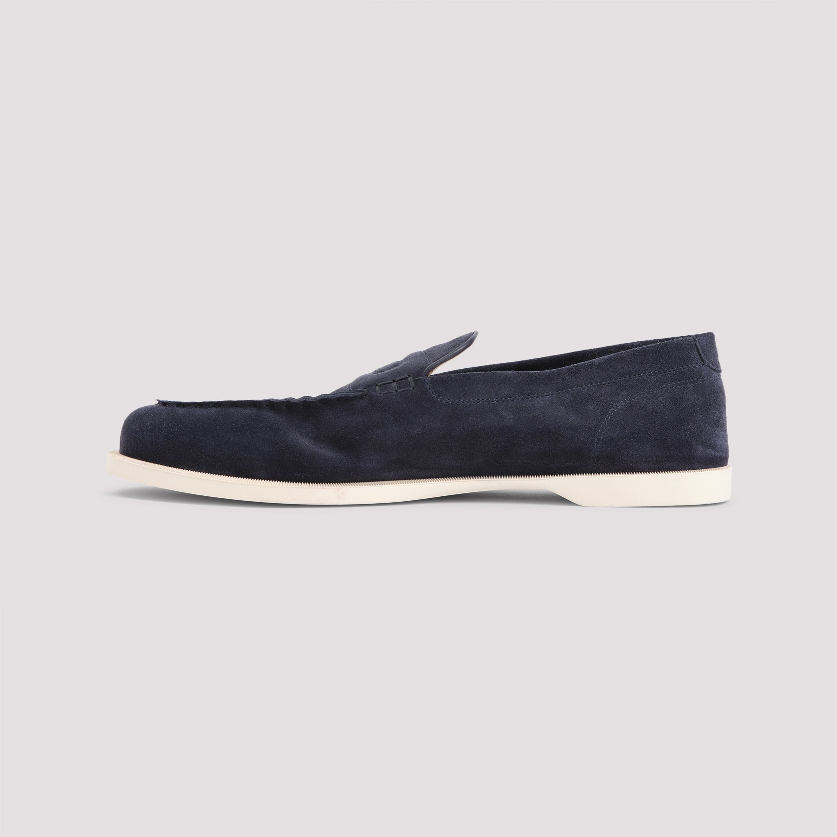 JOHN LOBB Men's Suede Pace Loafers - Classic Style