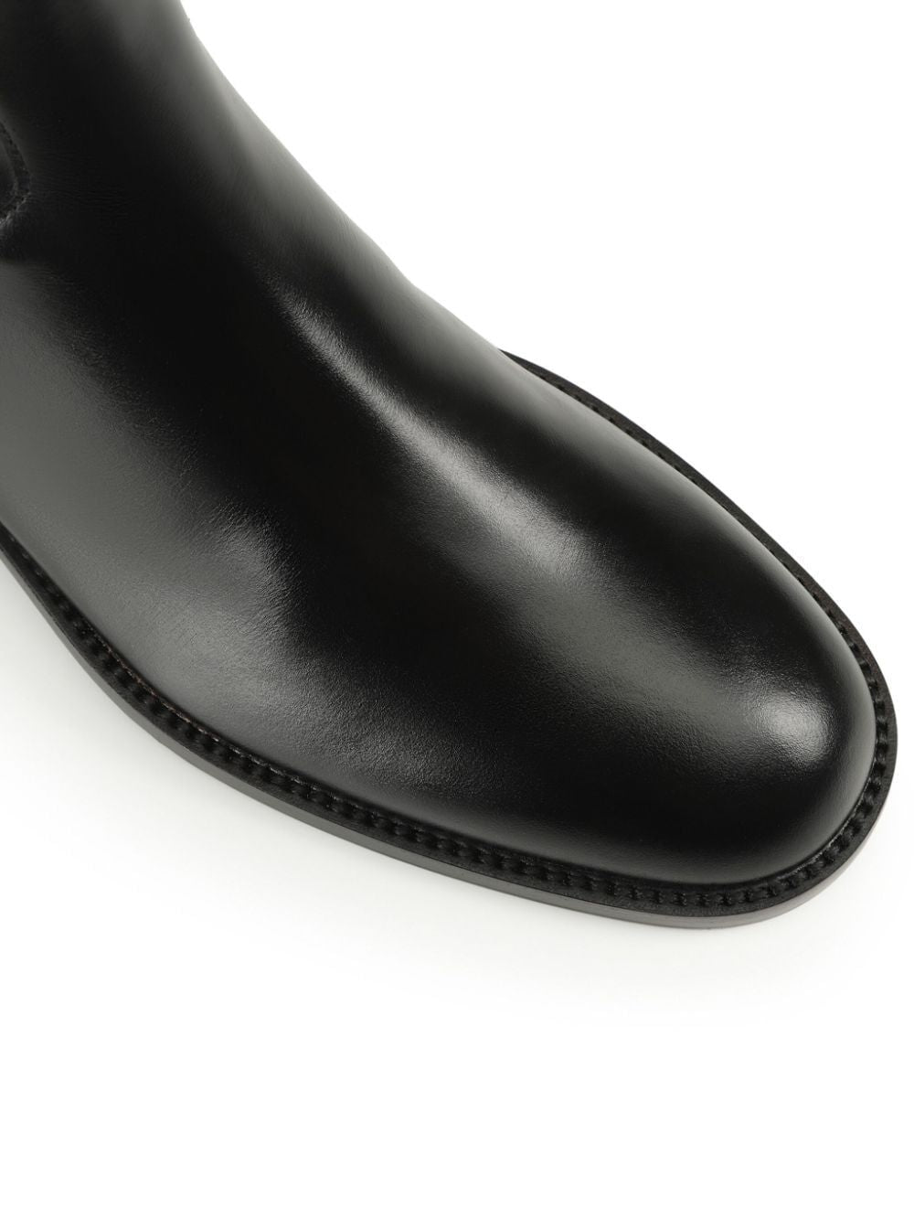 SERGIO ROSSI Glossy Leather Boots for Women - FW24 Collection