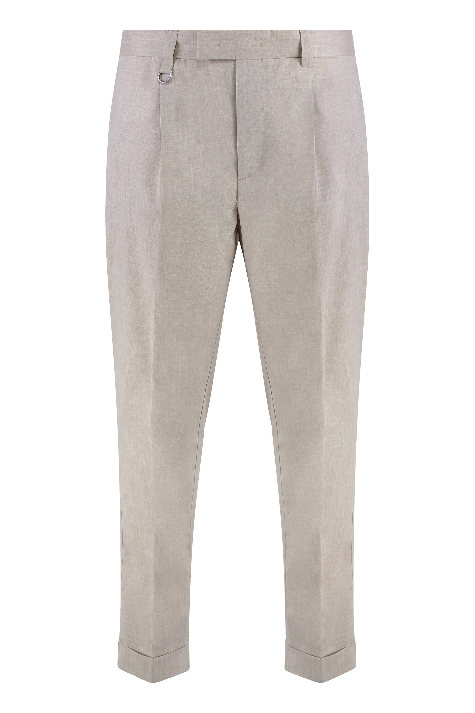 PAOLO PECORA Slim Fit Chino Trousers - SS25 Collection