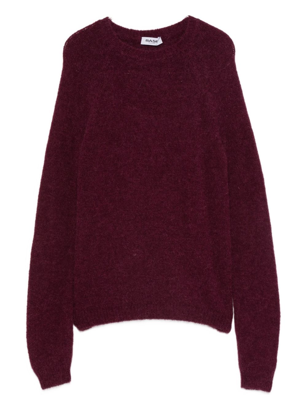 BASE MILANO Wool Crewneck Sweater for Women - Autumn Essential