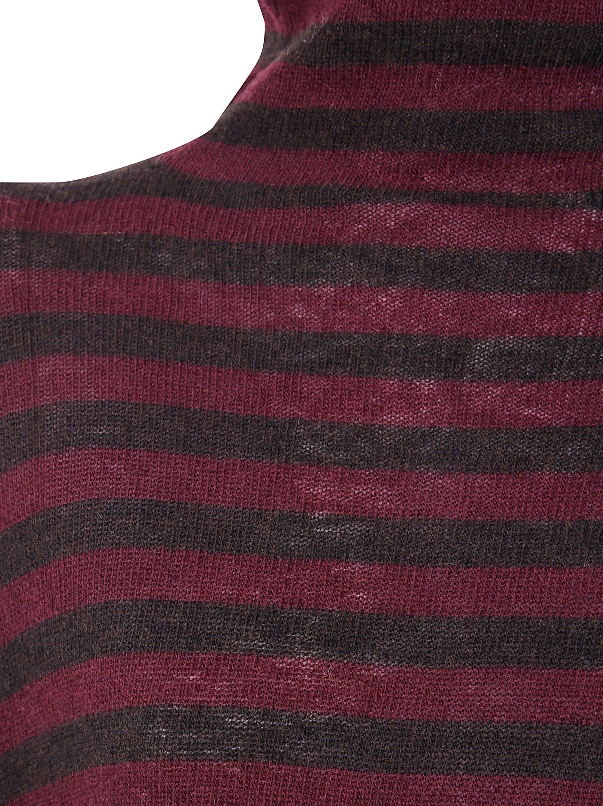 BASE Extrafine Merino Wool Striped Turtleneck
