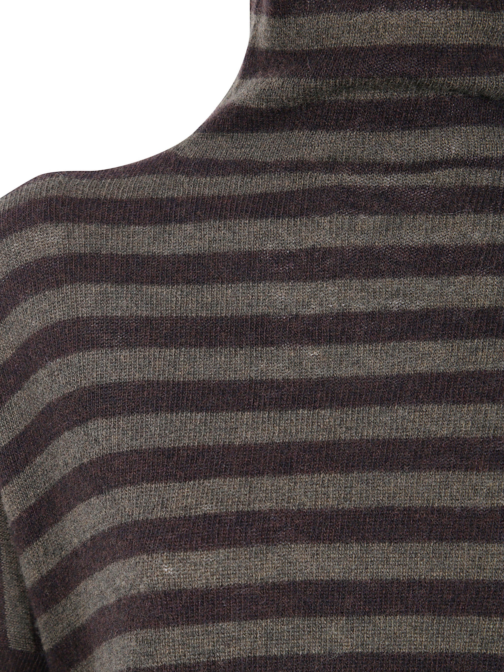 BASE Extrafine Merino Wool Striped Turtleneck