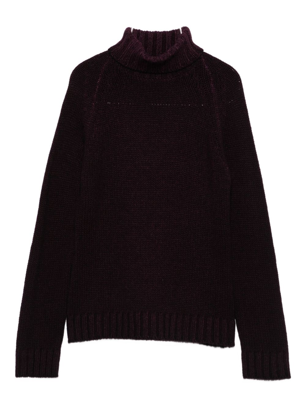BASE MILANO Wool Turtleneck Jumper for Women