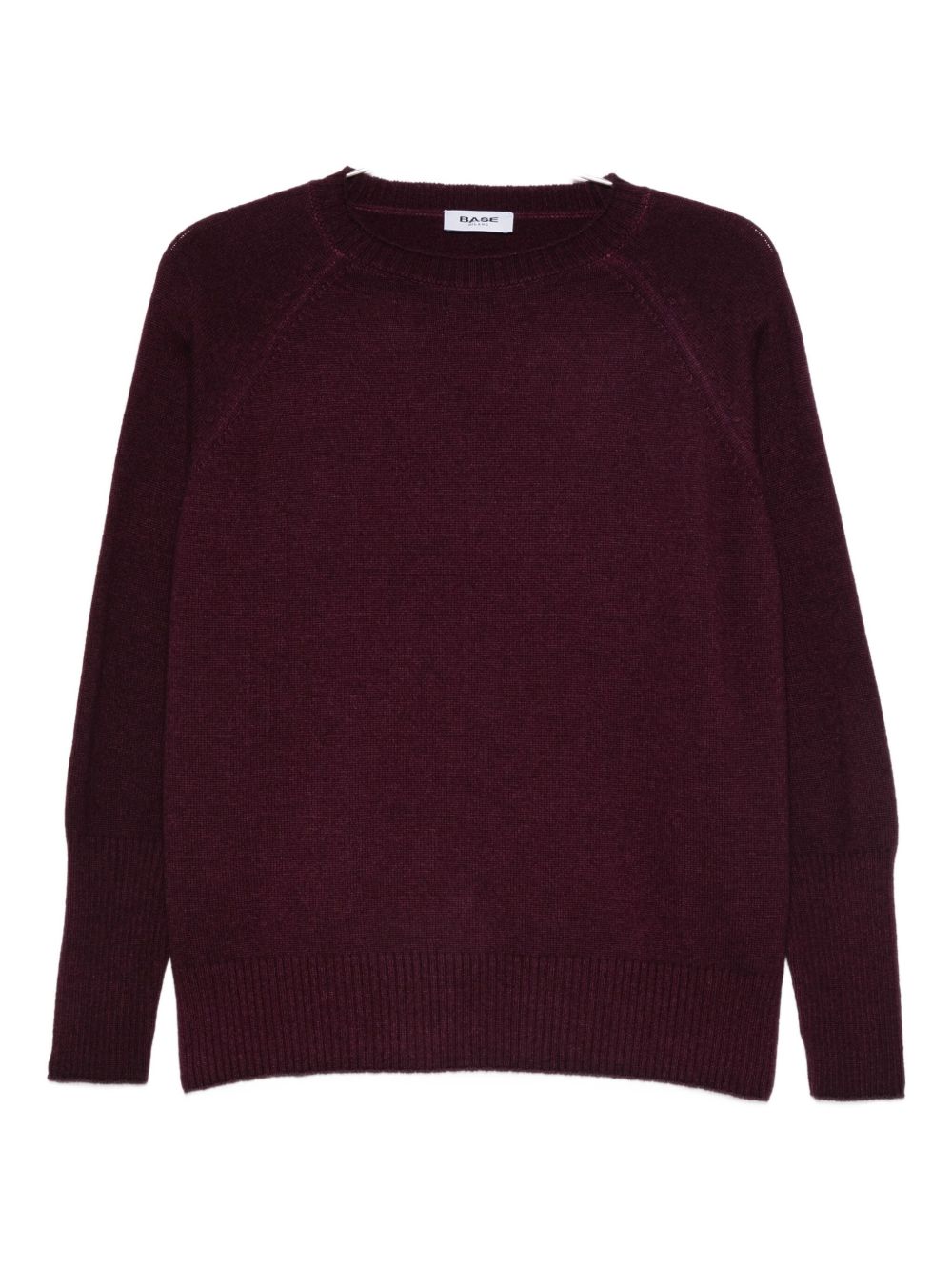 BASE MILANO Wool Crewneck Sweater for Women