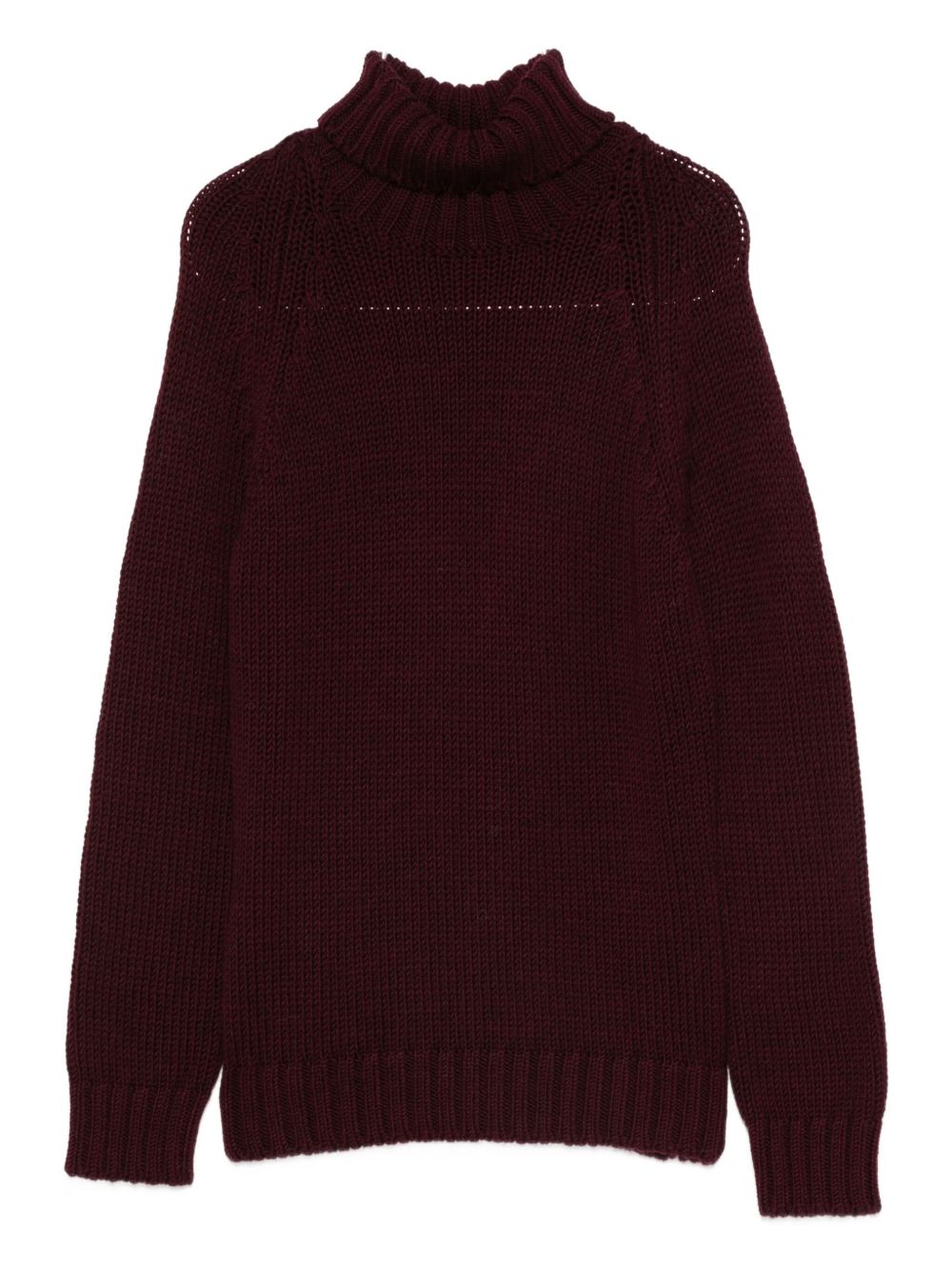 BASE MILANO Women’s Wool Turtle-Neck Jumper
