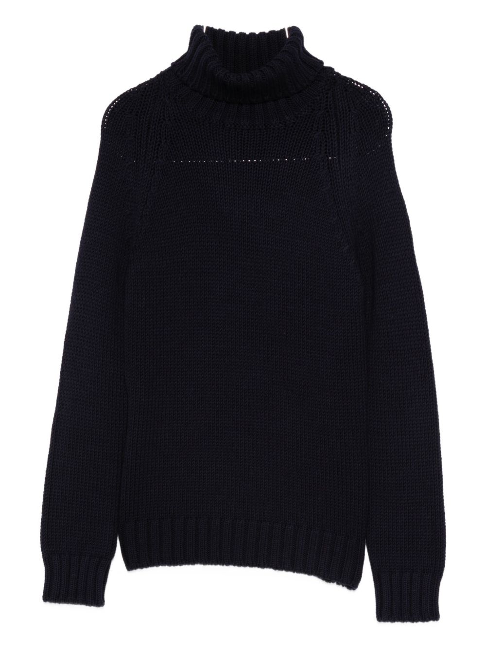 BASE MILANO Women's Wool Turtle-Neck Jumper