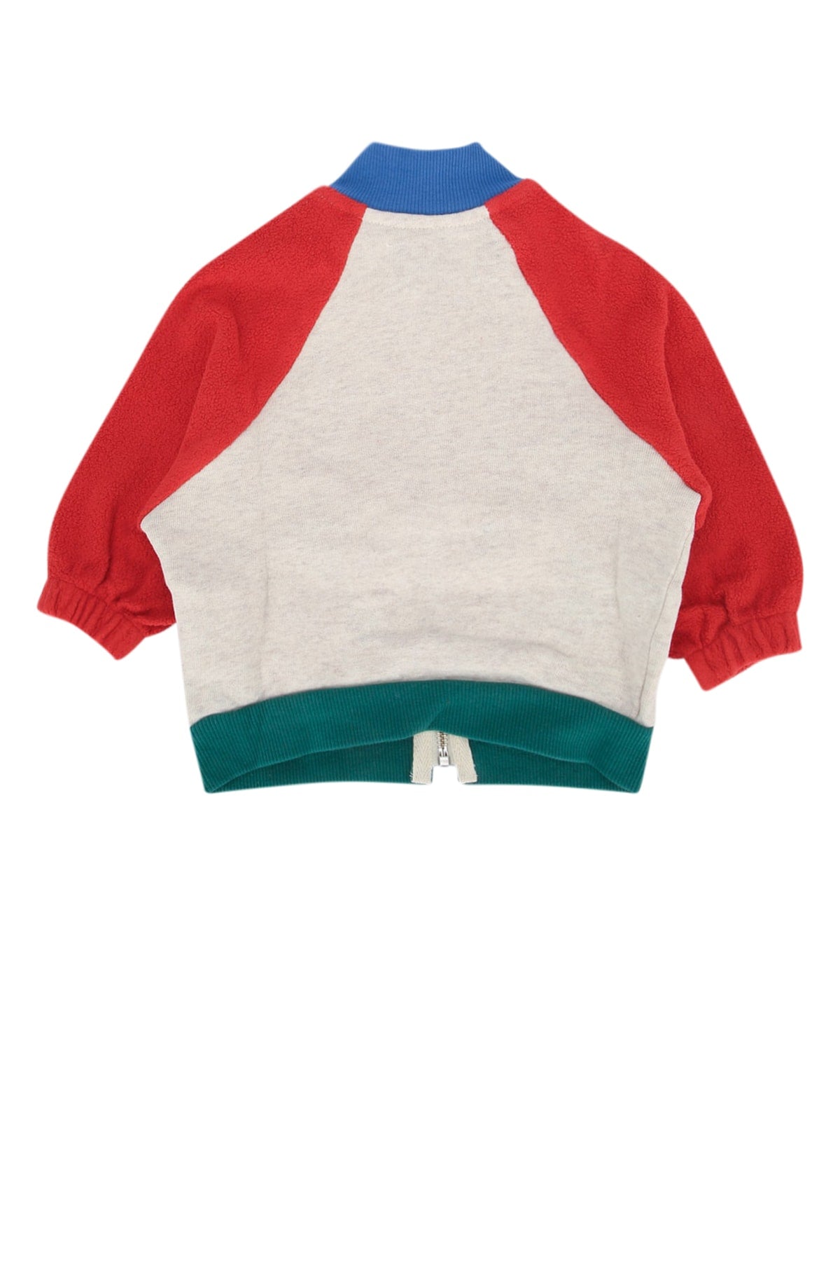 BOBO CHOSES KIDS Mini Color Block Zipped Sweatshirt