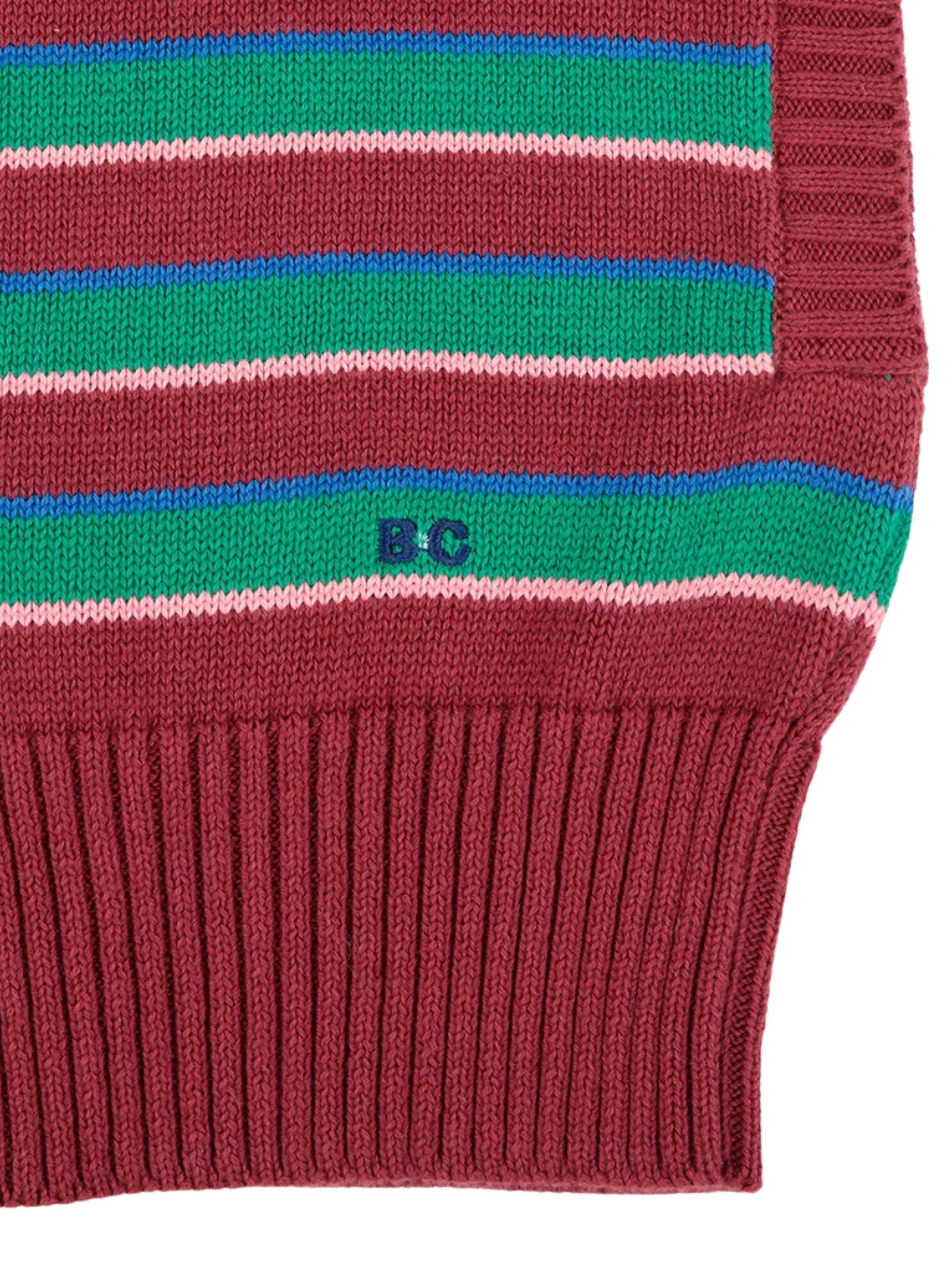 BOBO CHOSES Striped Balaclava for All Seasons