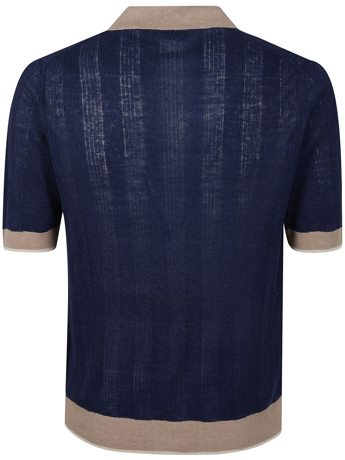 BALLANTYNE Short Sleeves Mini Polo for Men
