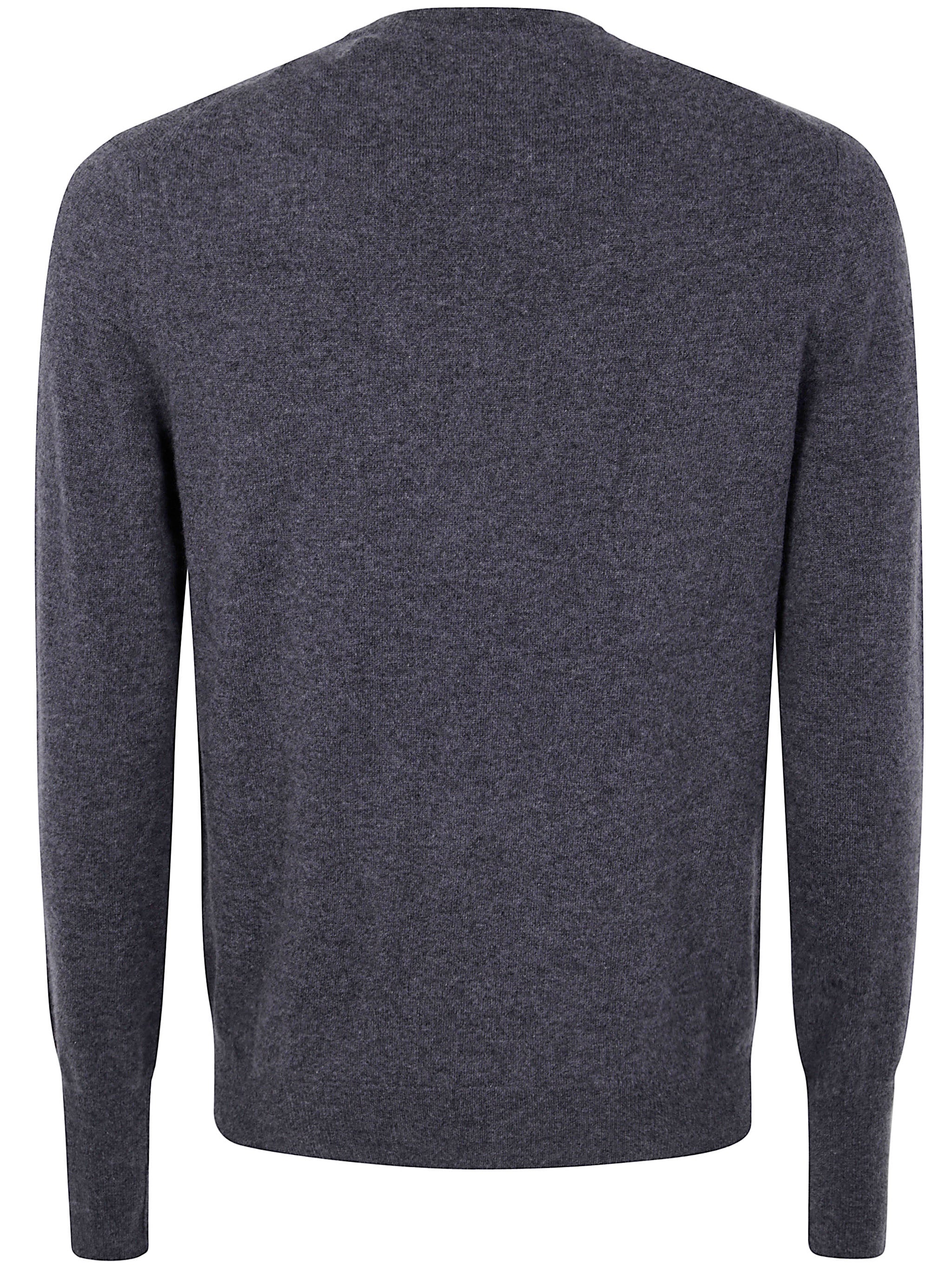BALLANTYNE Men's Cashmere R Neck Pullover