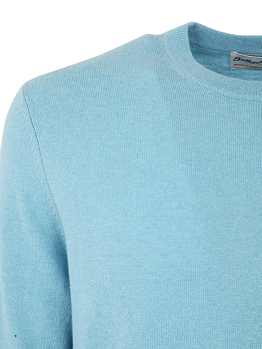 BALLANTYNE Cashmere Round Neck Pullover for Men