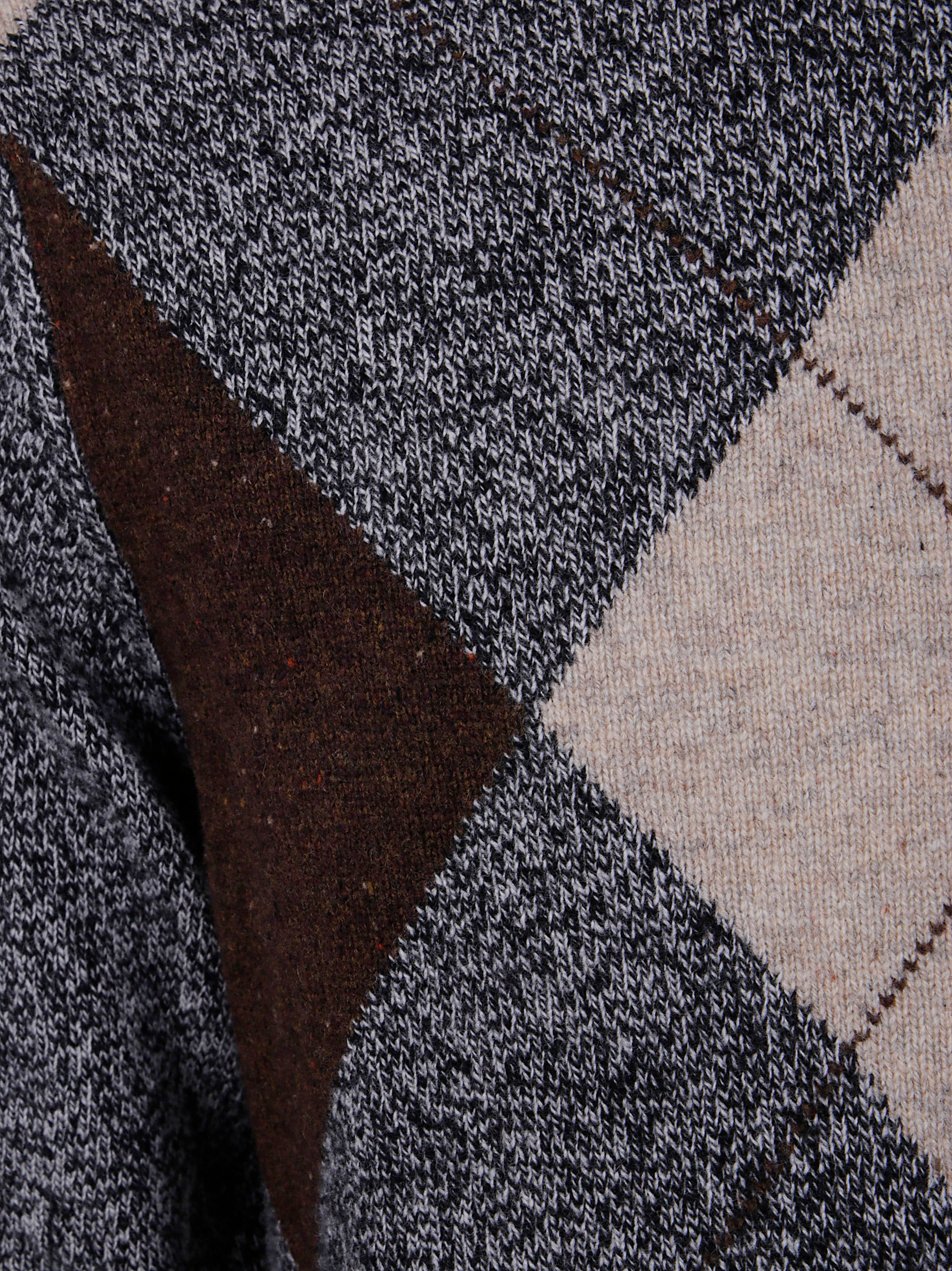 BALLANTYNE Men's Classic Wool Neck Pullover