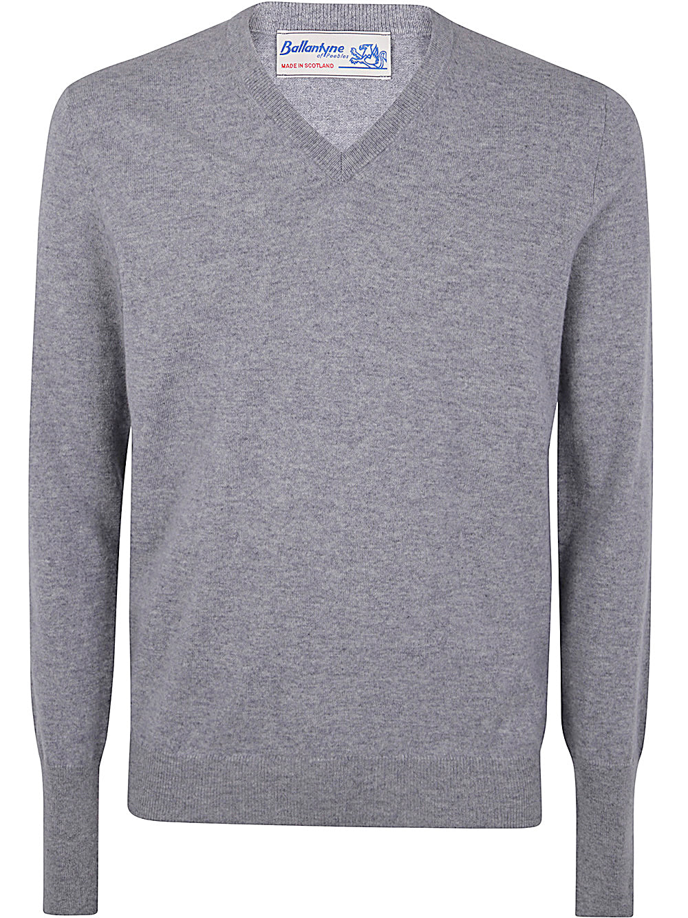BALLANTYNE Men's Cashmere V-Neck Pullover