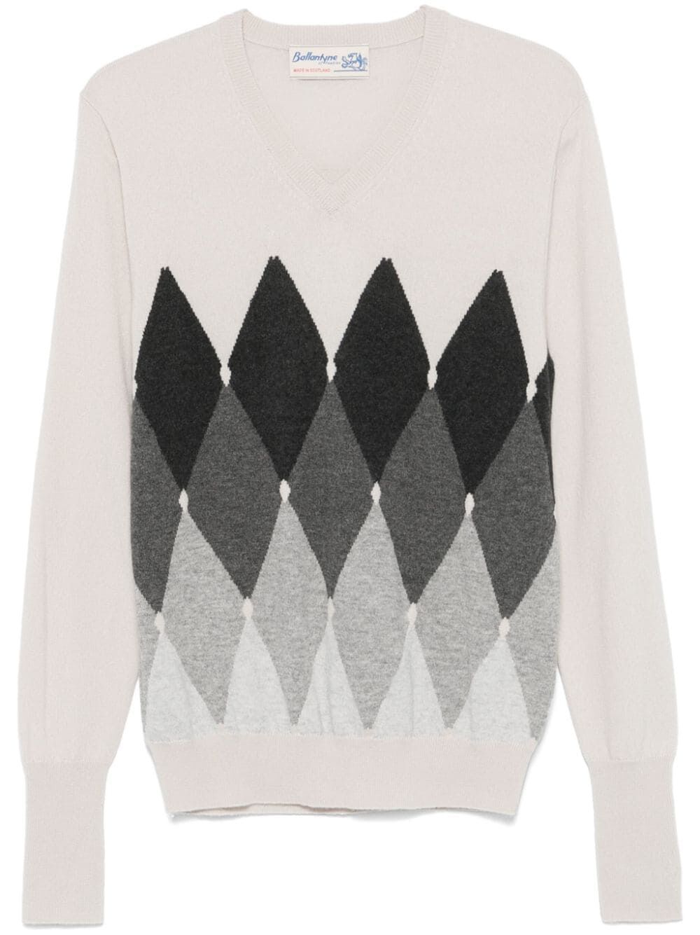 BALLANTYNE Cashmere V Neck Pullover