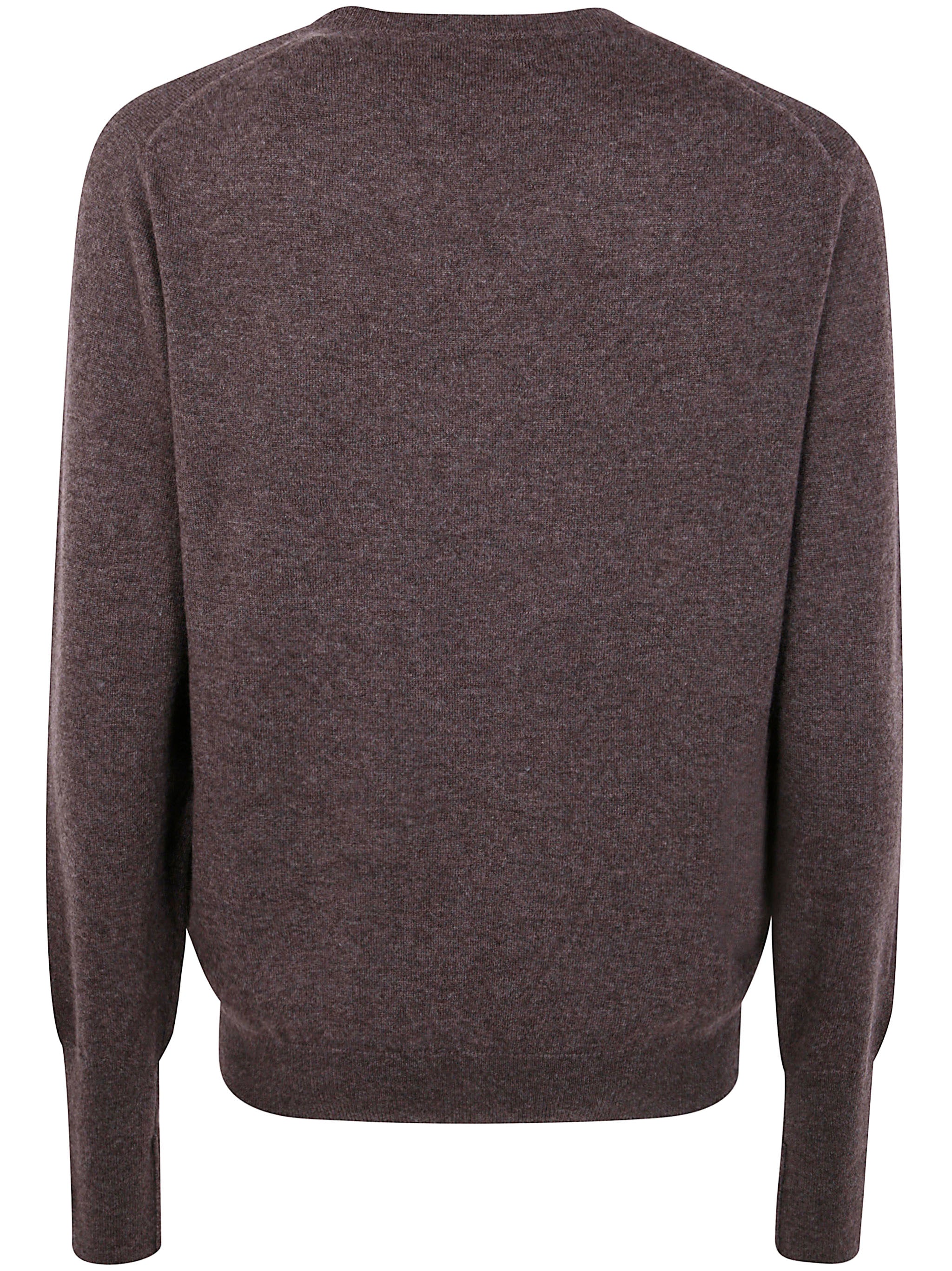 BALLANTYNE Essential V Neck Pullover for Men - FW25