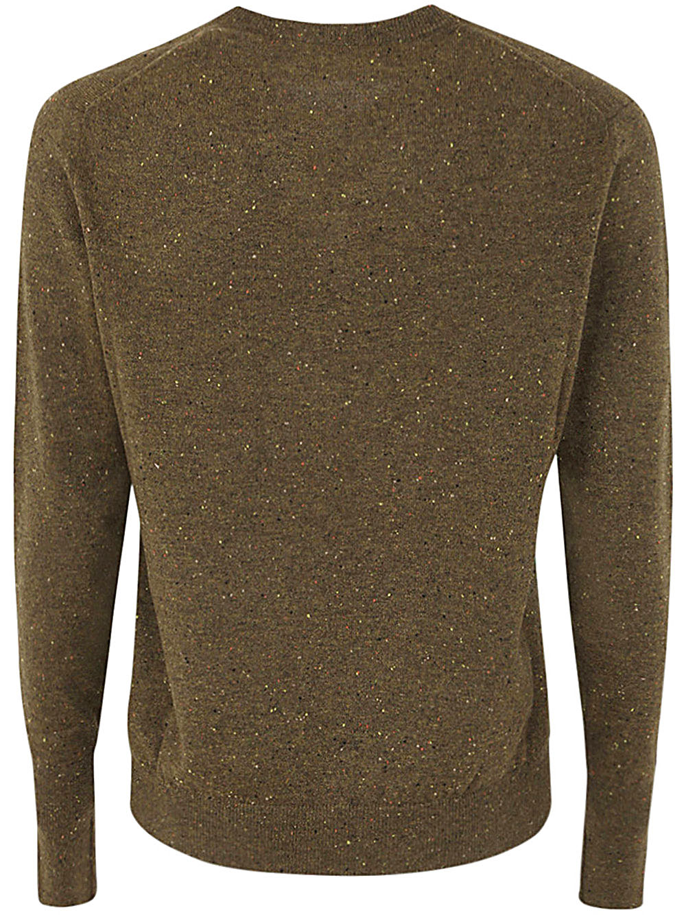BALLANTYNE V Neck Pullover with Diamond Details